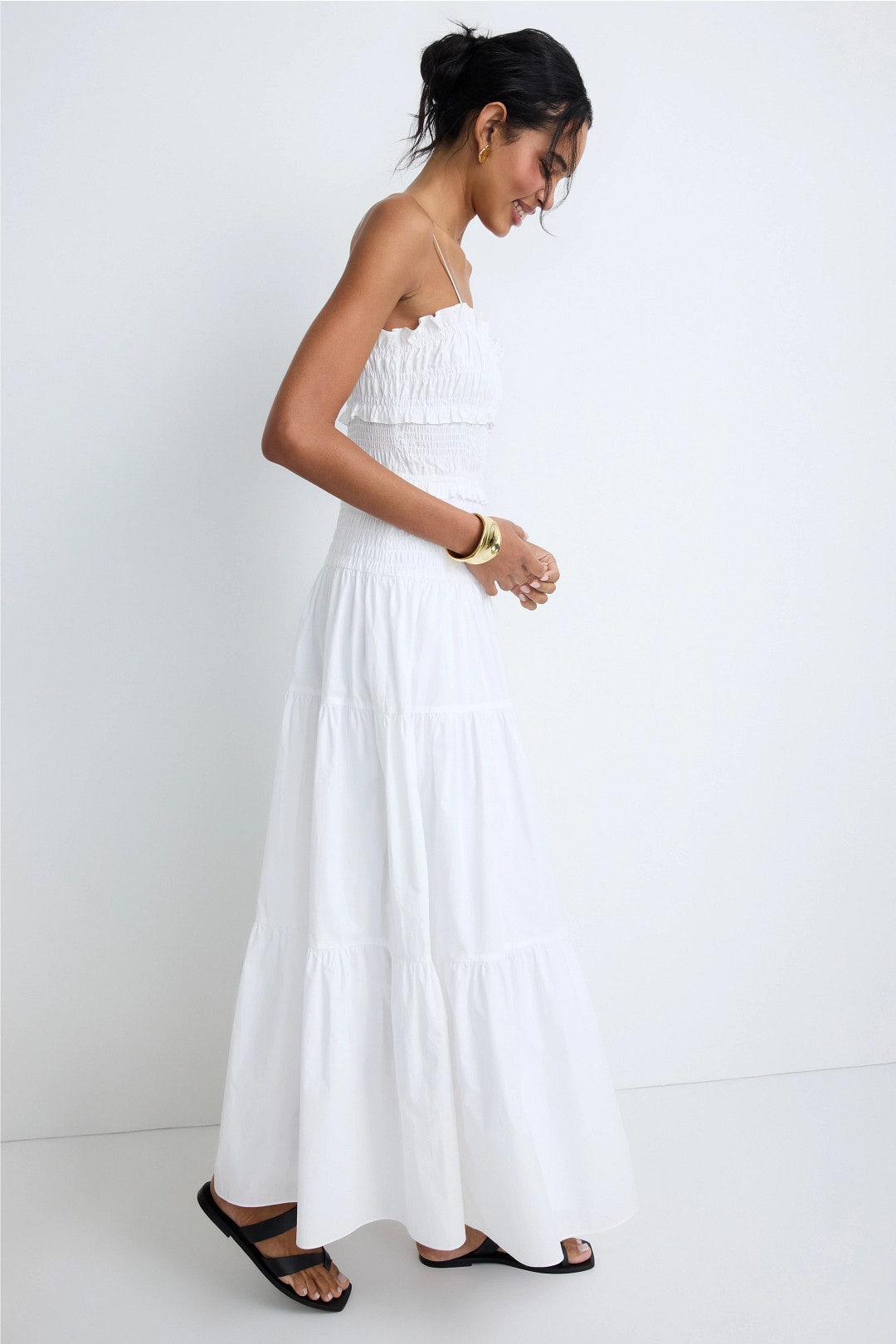Smocked Maxi Dress by MICHAEL KORS 1