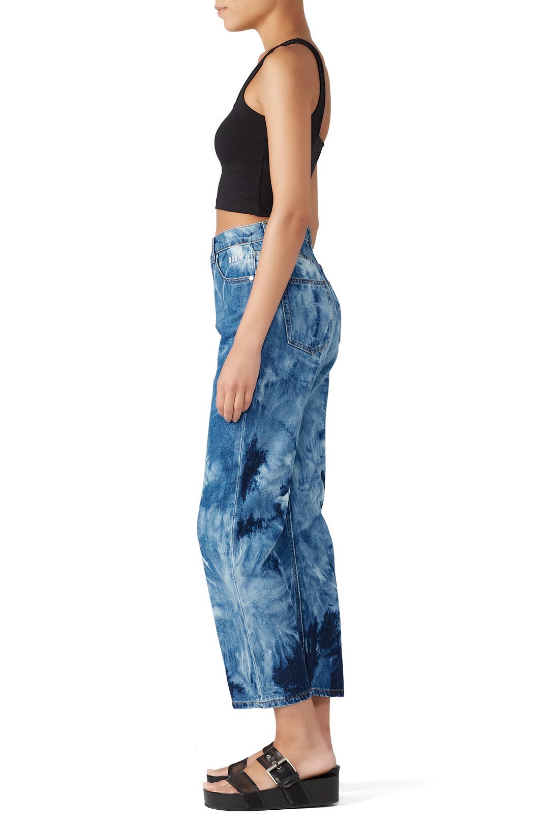 Tie-Dye Jeans by MSGM | Rent the Runway