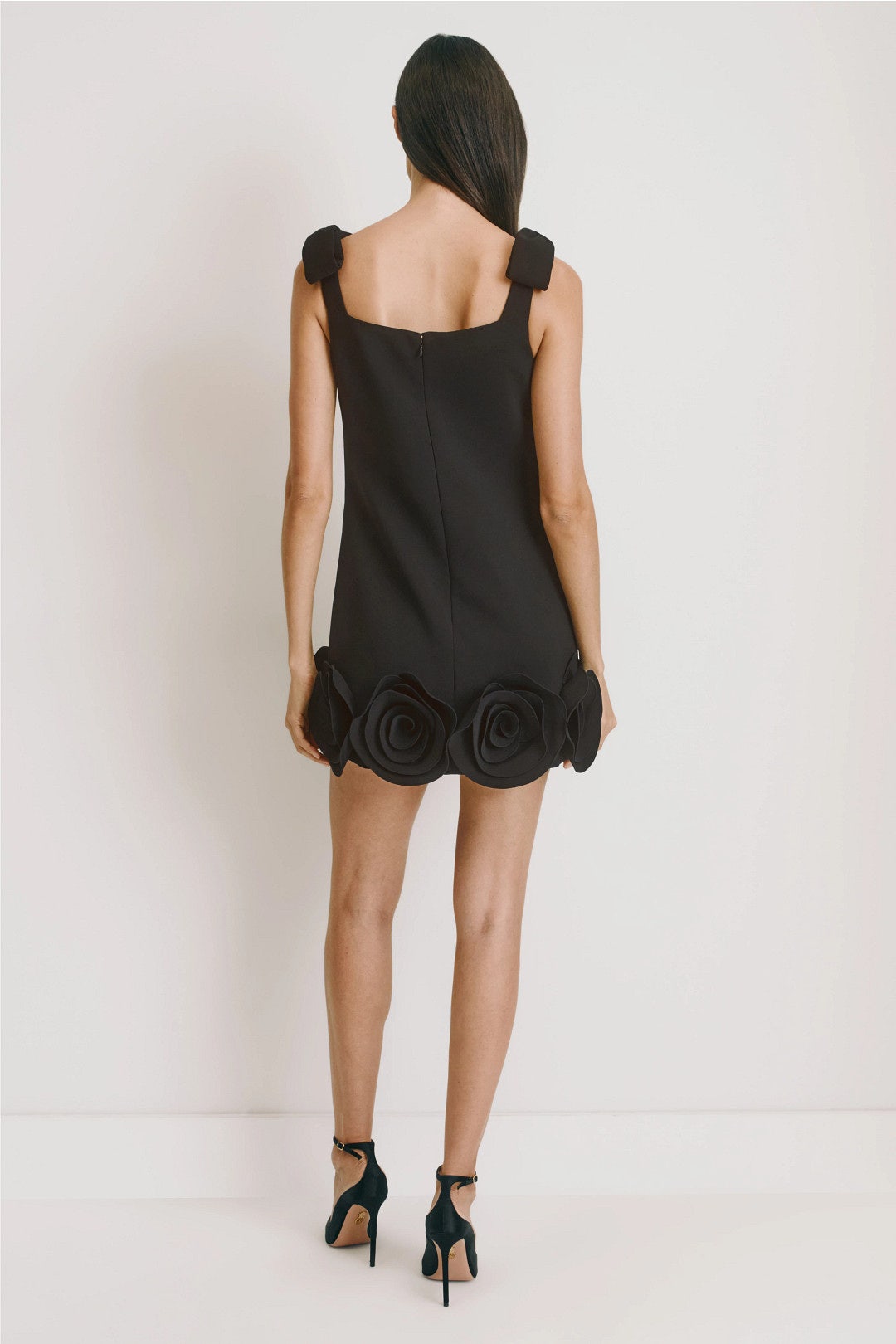 Crepe 3D Flower Mini Dress by Self-Portrait 2