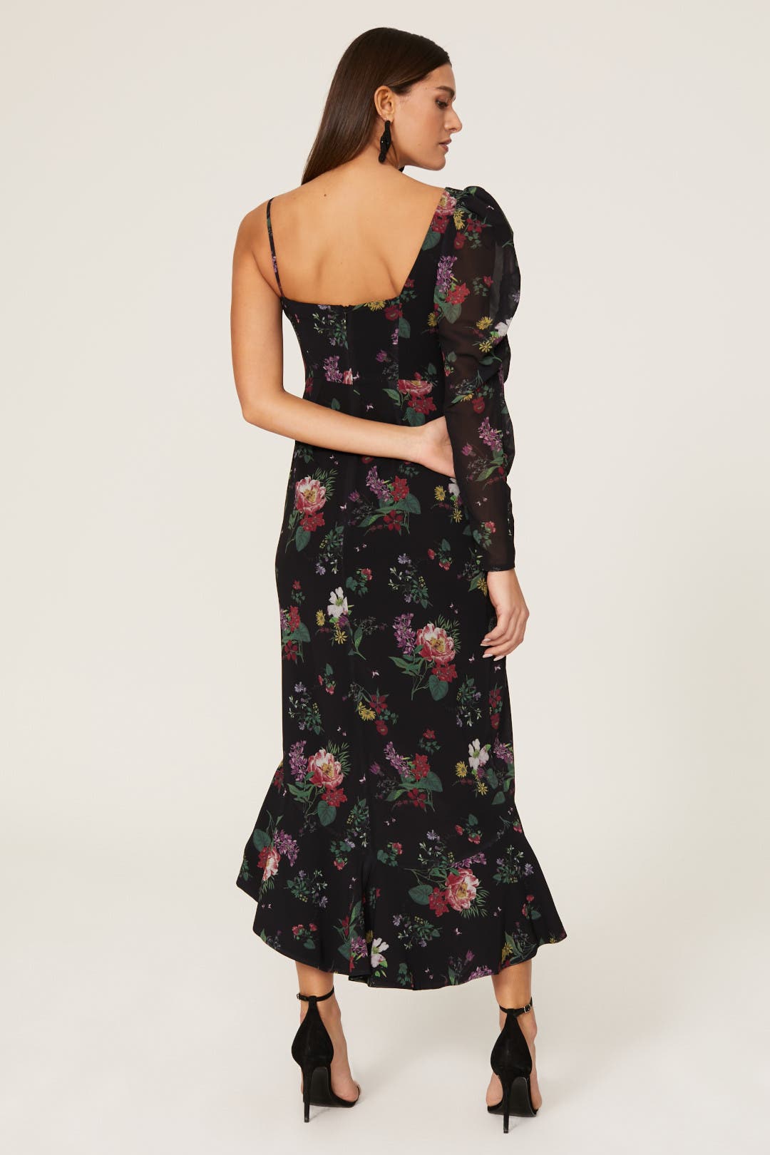 Pasqualena One Shoulder Dress by AMUR | Rent the Runway