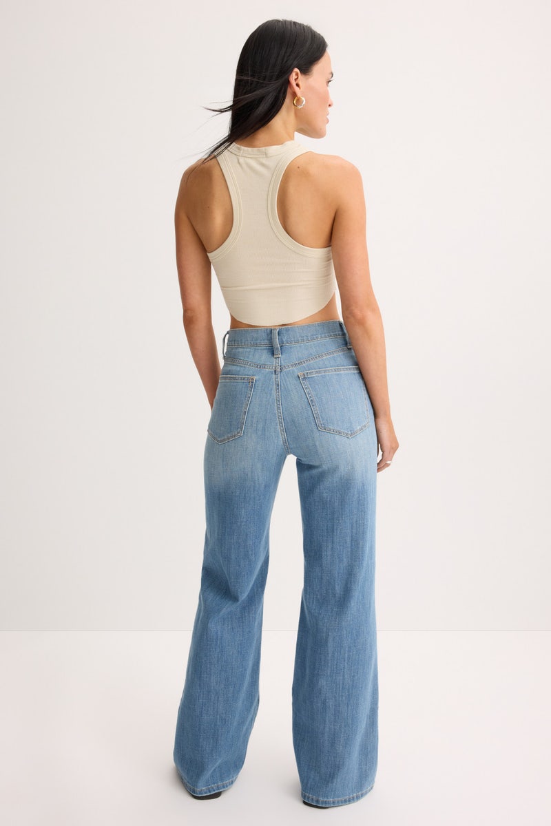 Mia Petite High Rise Wide Leg Jeans by Joe's Jeans - Photo 2