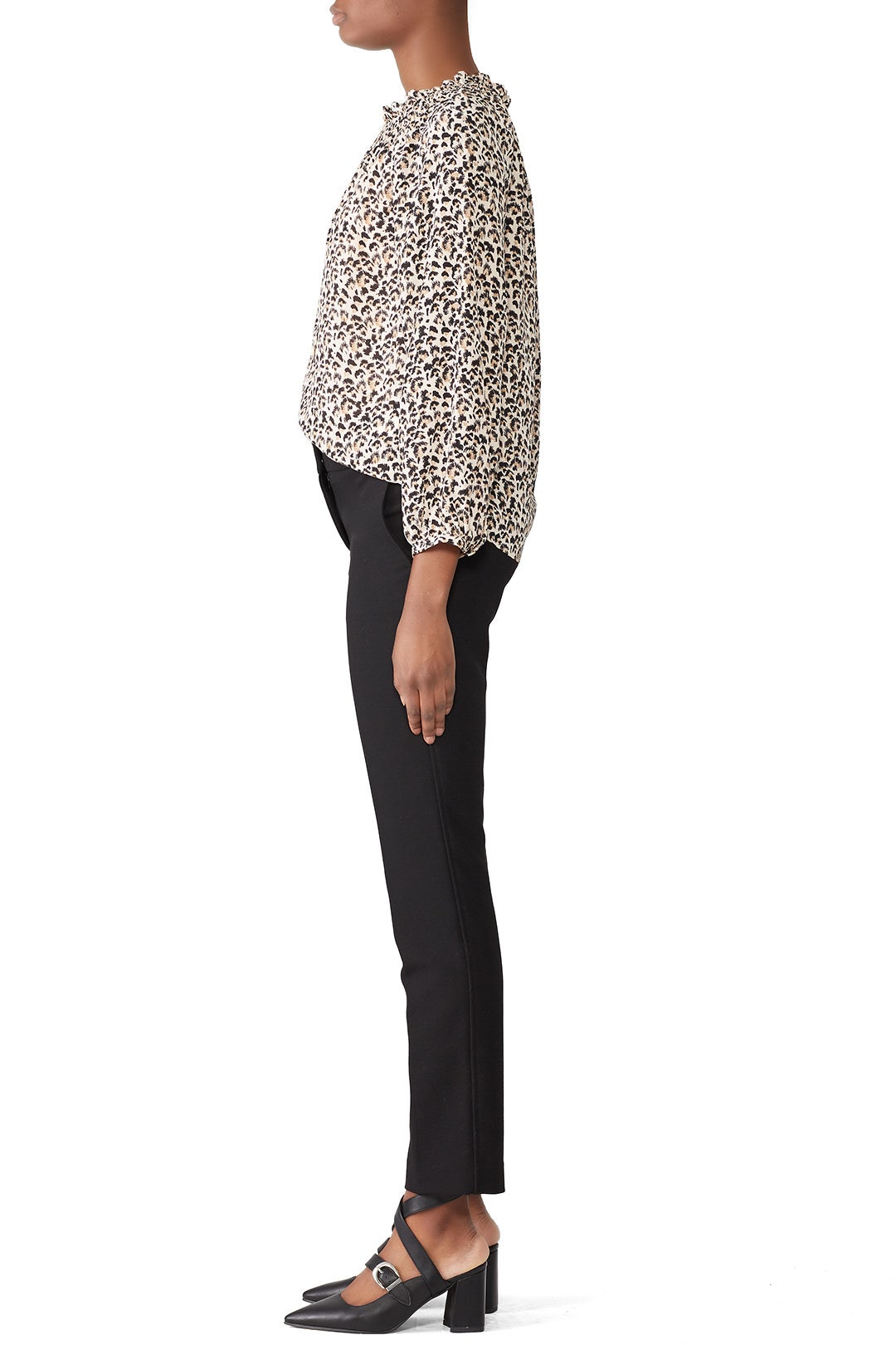 Long Sleeve Leopard Top by Rebecca Taylor NYC 1
