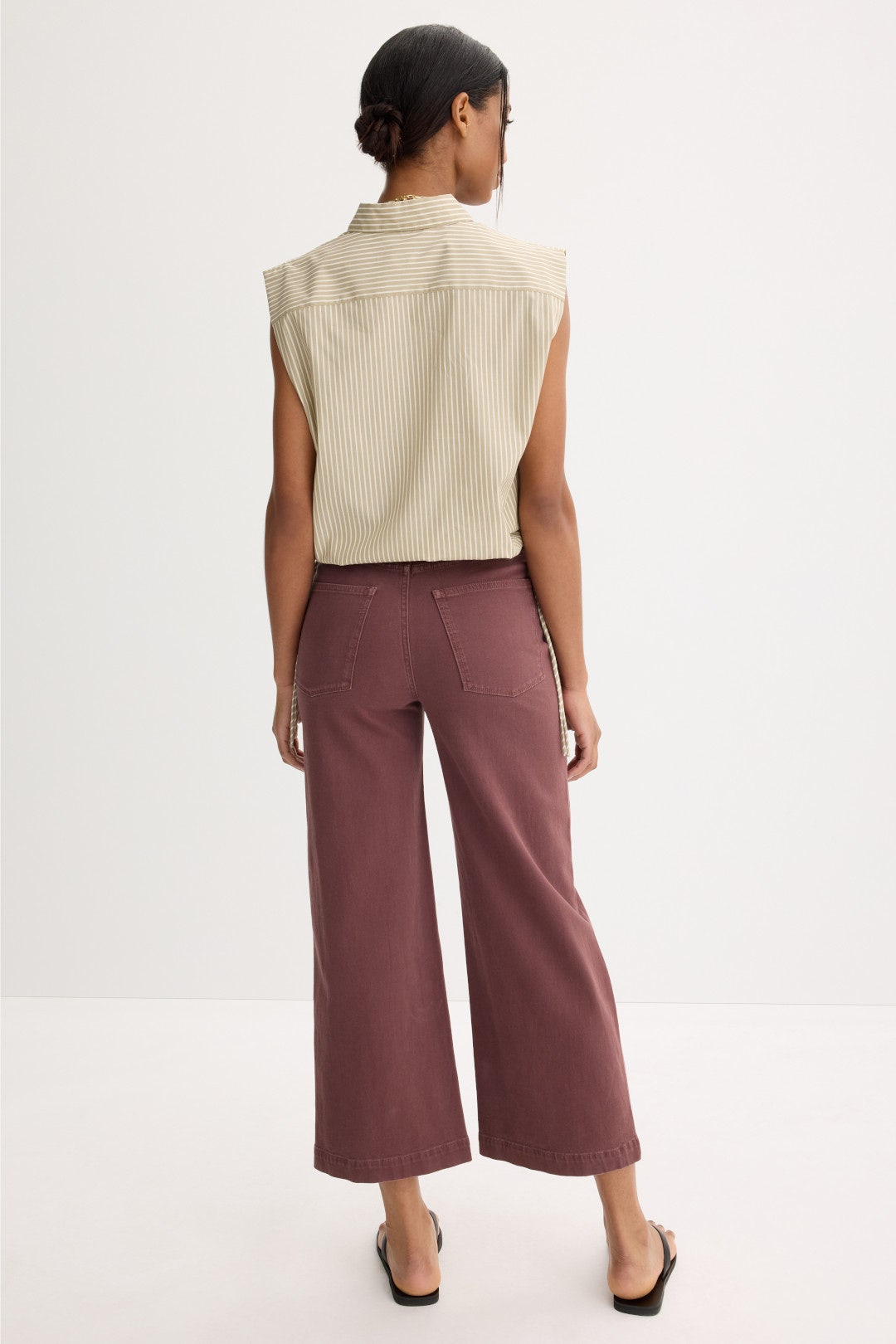 High Rise Ankle Hepburn Wide Leg Jeans by DL1961 2