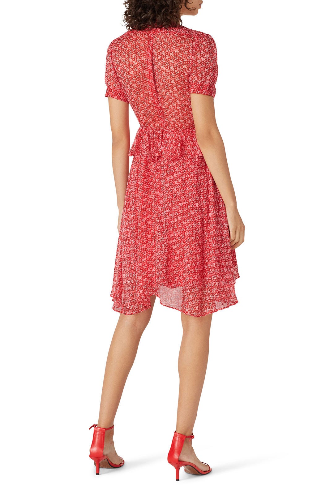 Flowing Short Sleeve Dress by The Kooples 1