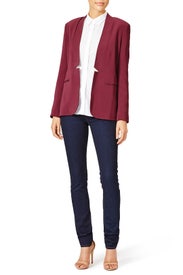 Refined Suiting Blazer by Rebecca Taylor NYC