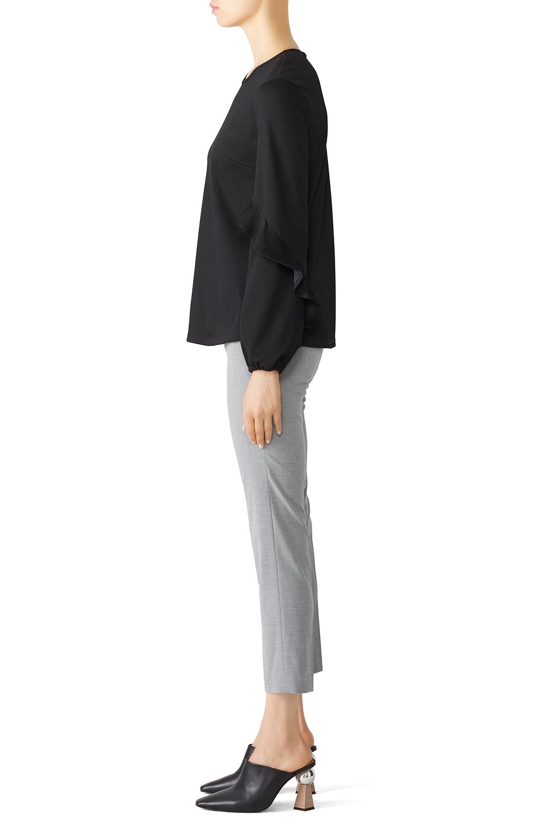 Allure Frill Sleeve Top by Shilla 2