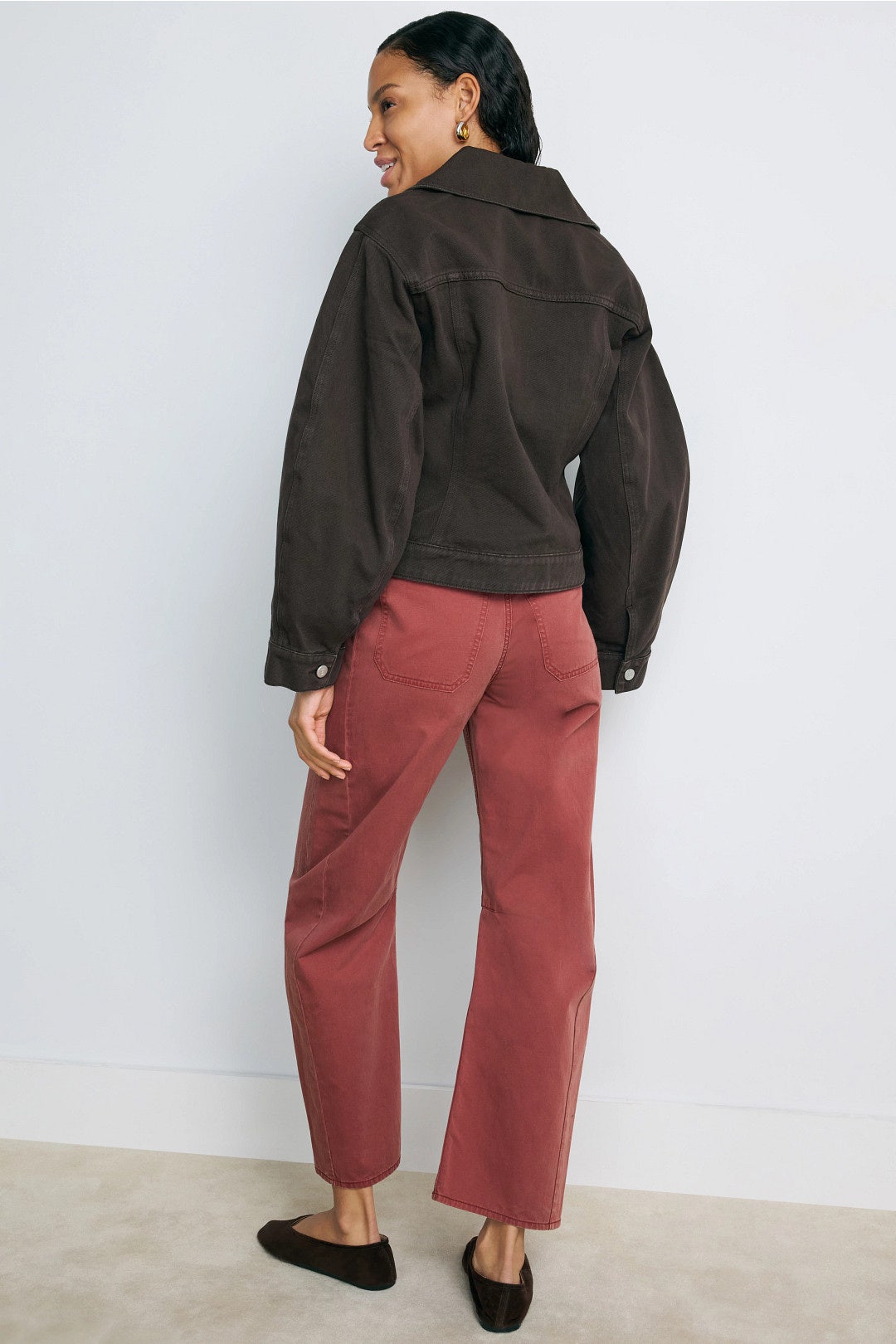 Sloan High Rise Barrel Leg Pants by Veronica Beard 2