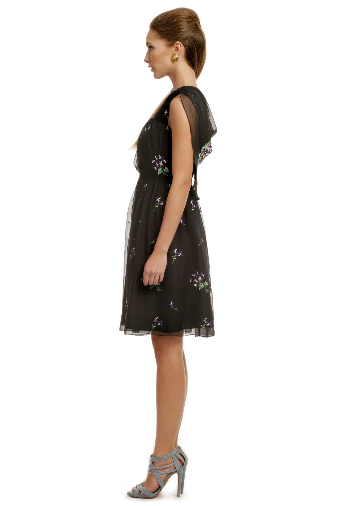 Lilac Gardens Dress by Anna Sui 1