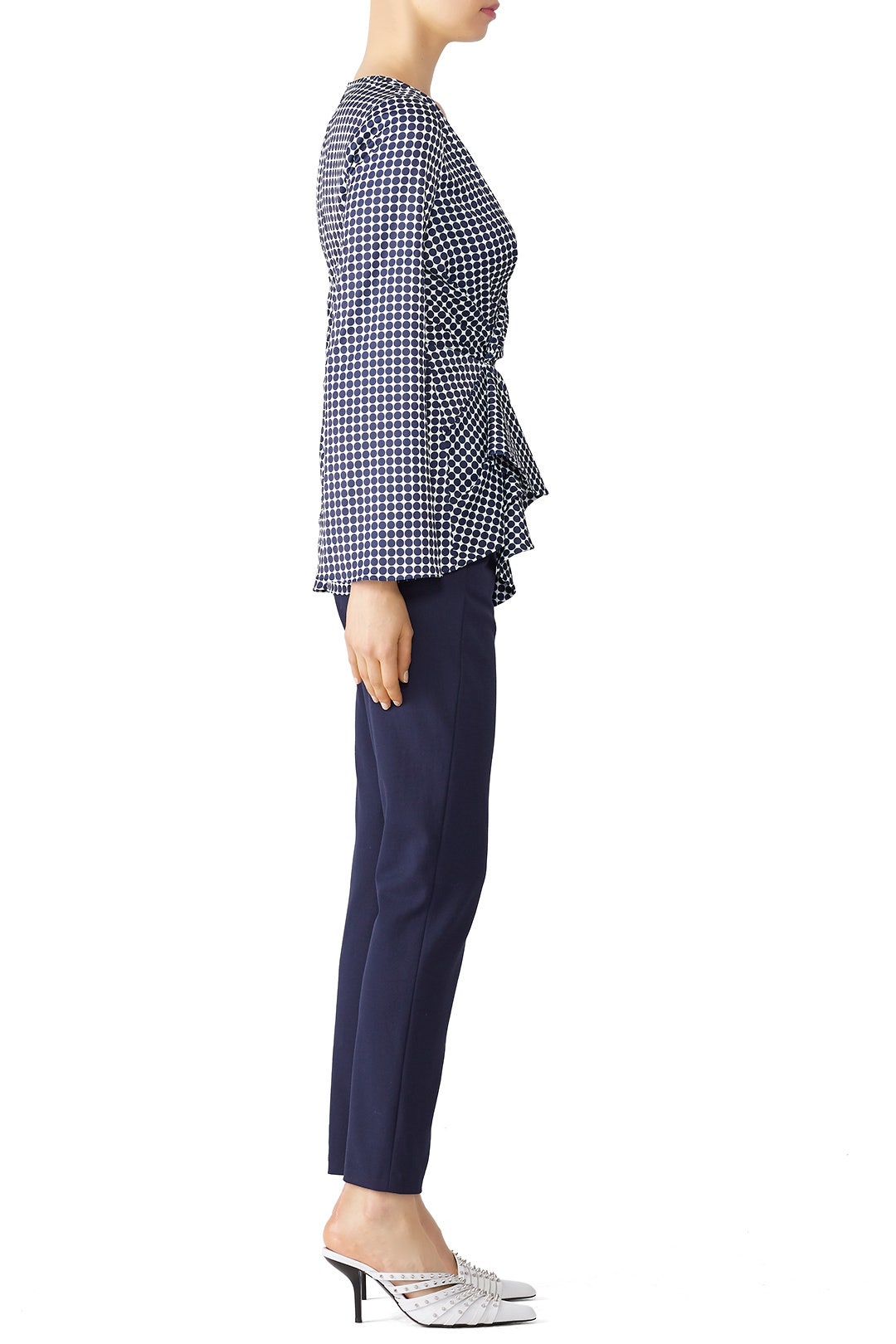 Jagged Long Sleeve Top by C/MEO COLLECTIVE 1