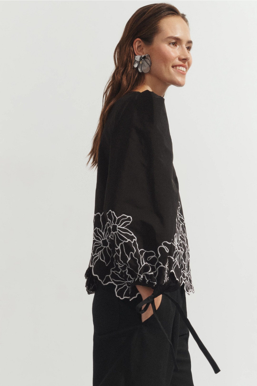 Isabel Floral Blouse by KIKA VARGAS 1
