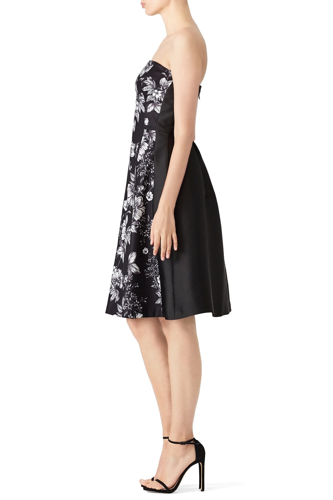 Floral Strapless Dress by Sachin & Babi 2