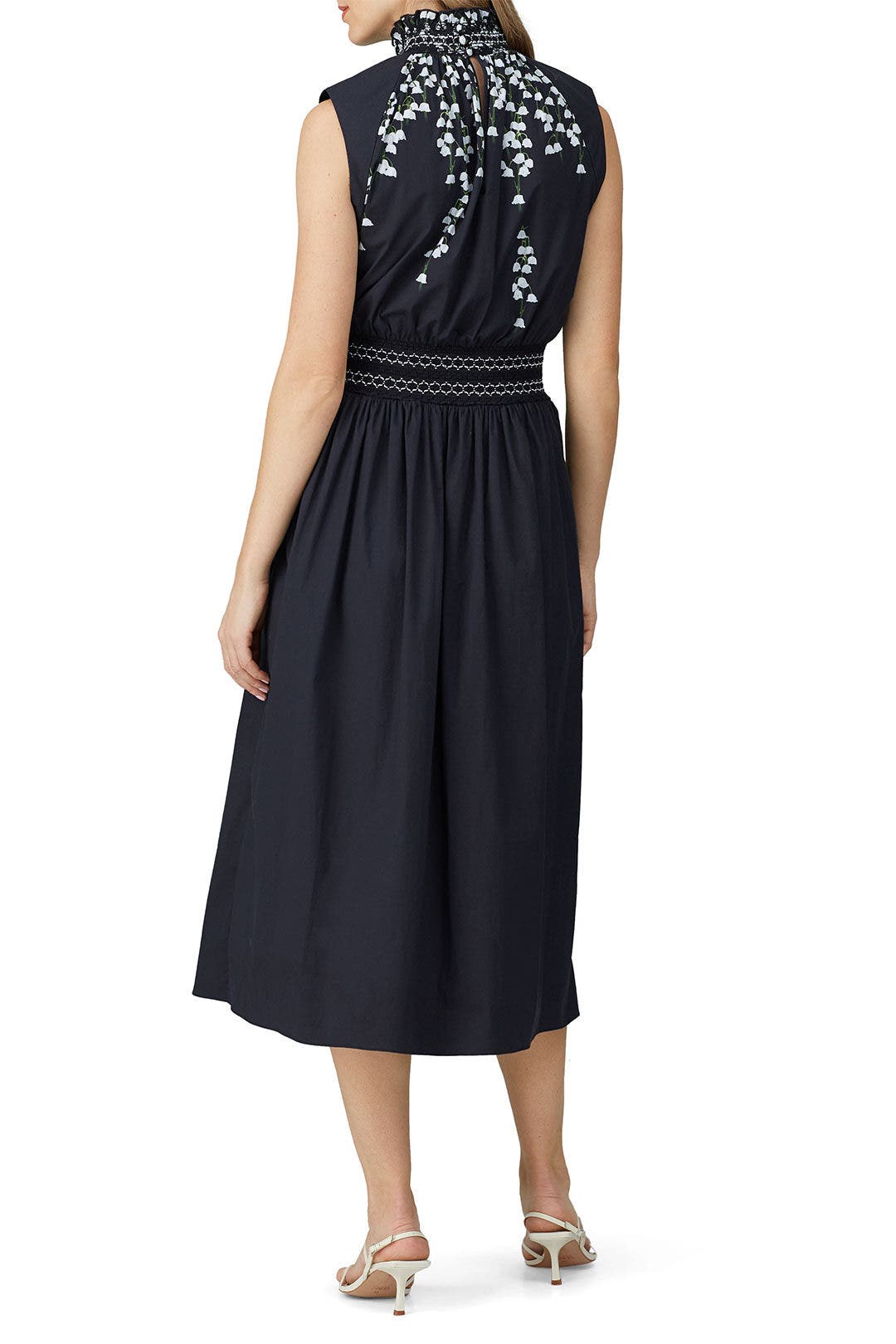 Poplin Smocked Waist Dress by Adam Lippes 2