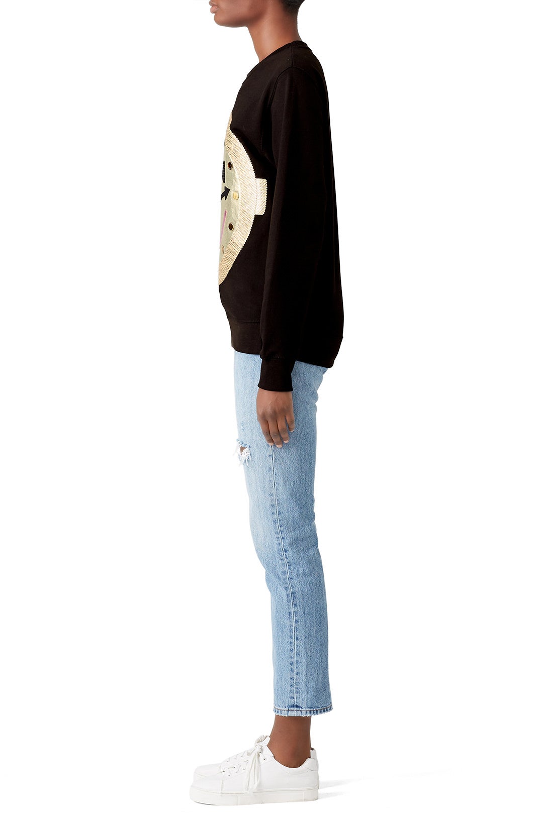 Black Relax Sweatshirt by Nil & Mon 1
