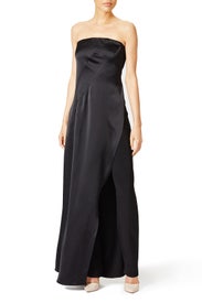 Evening Dress Jumpsuit by Donna Karan New York