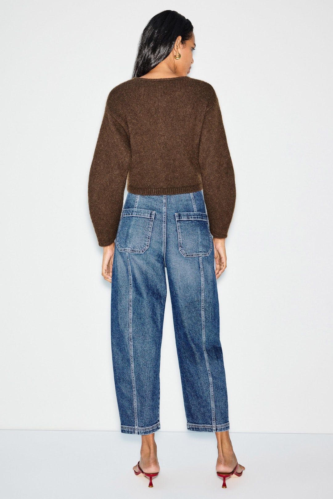Blair High Rise Barrel Jeans by PISTOLA 2