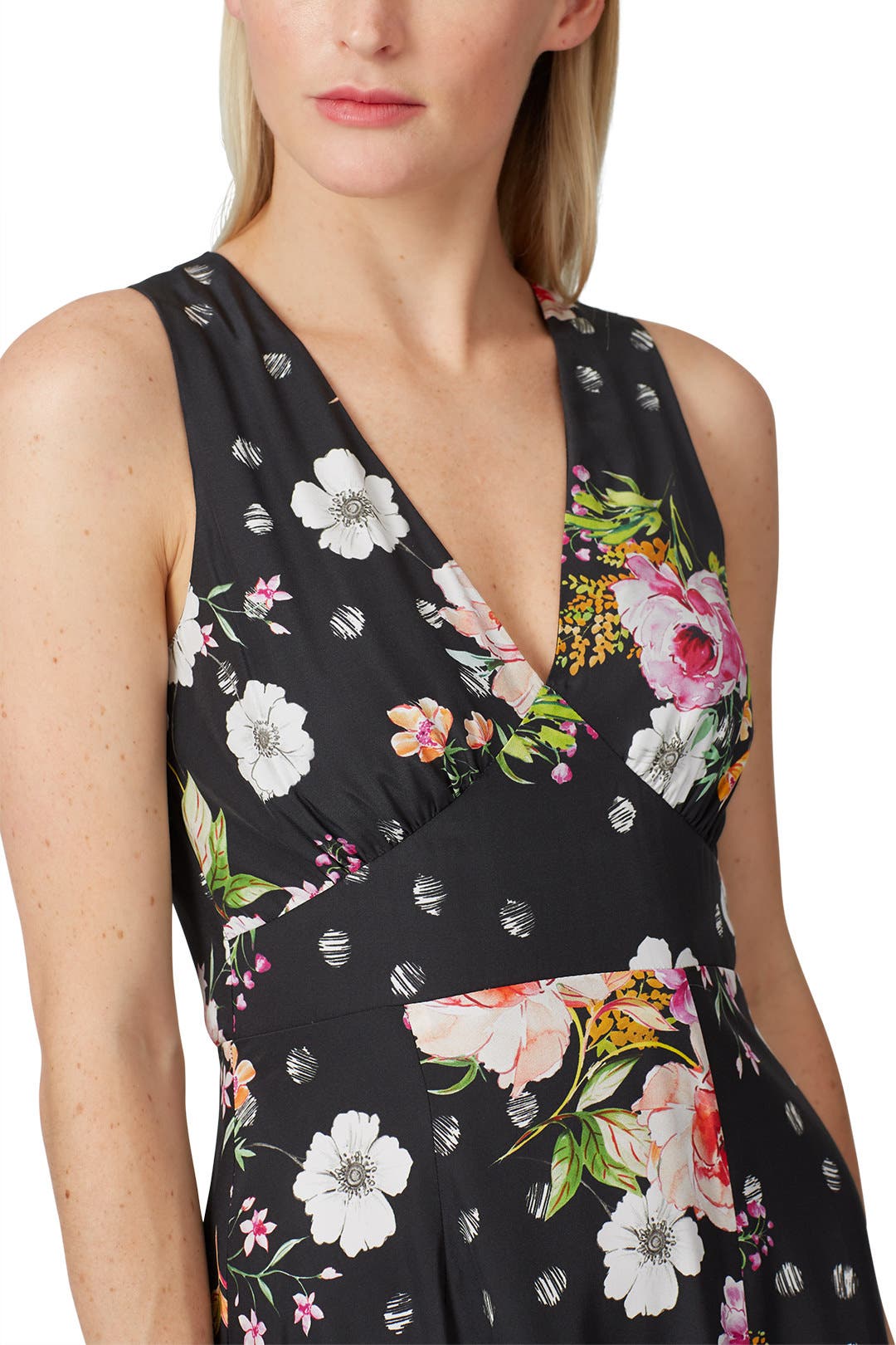 Black Floral Sasha Dress by YUMI KIM | Rent the Runway