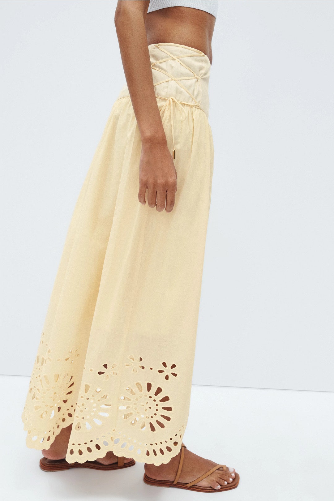 Laser Cut Skirt by Dress To 1
