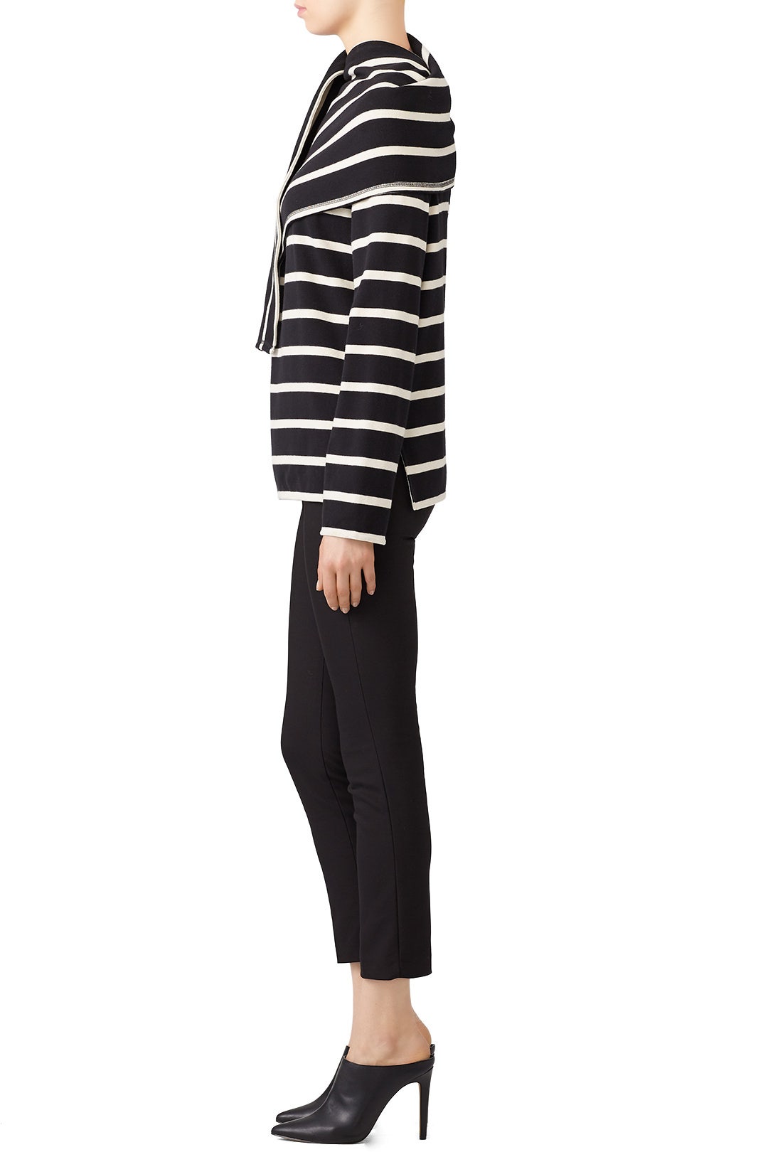 Wrap Scarfed Sweater by Goen. J 2