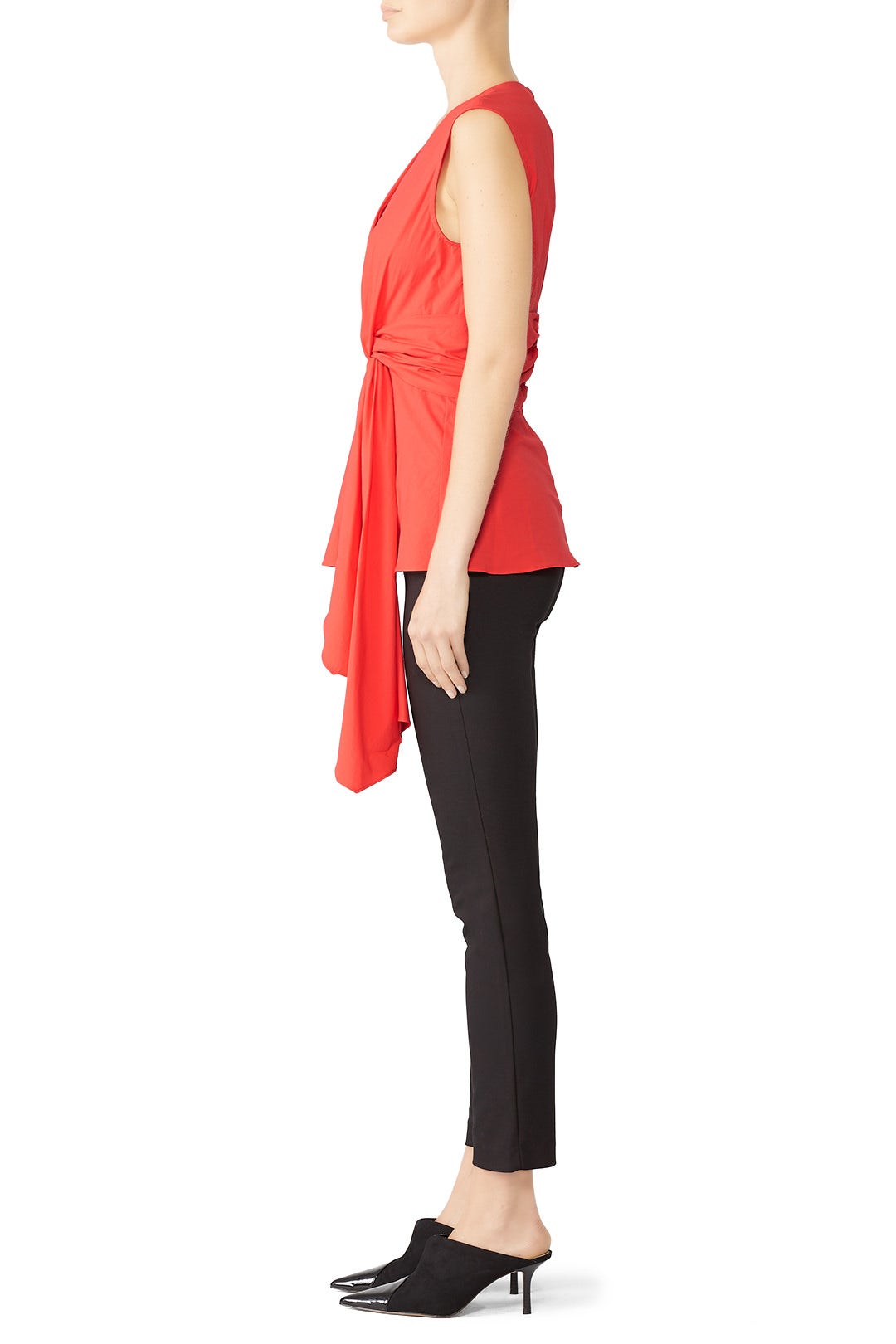 Knotted Sleeveless Top by Josie Natori 2