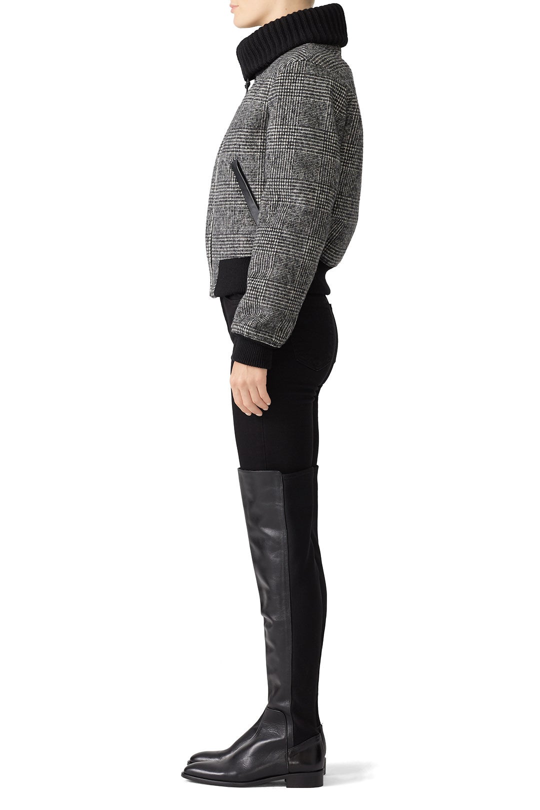 Alivia G Plaid Bomber by Mackage 2