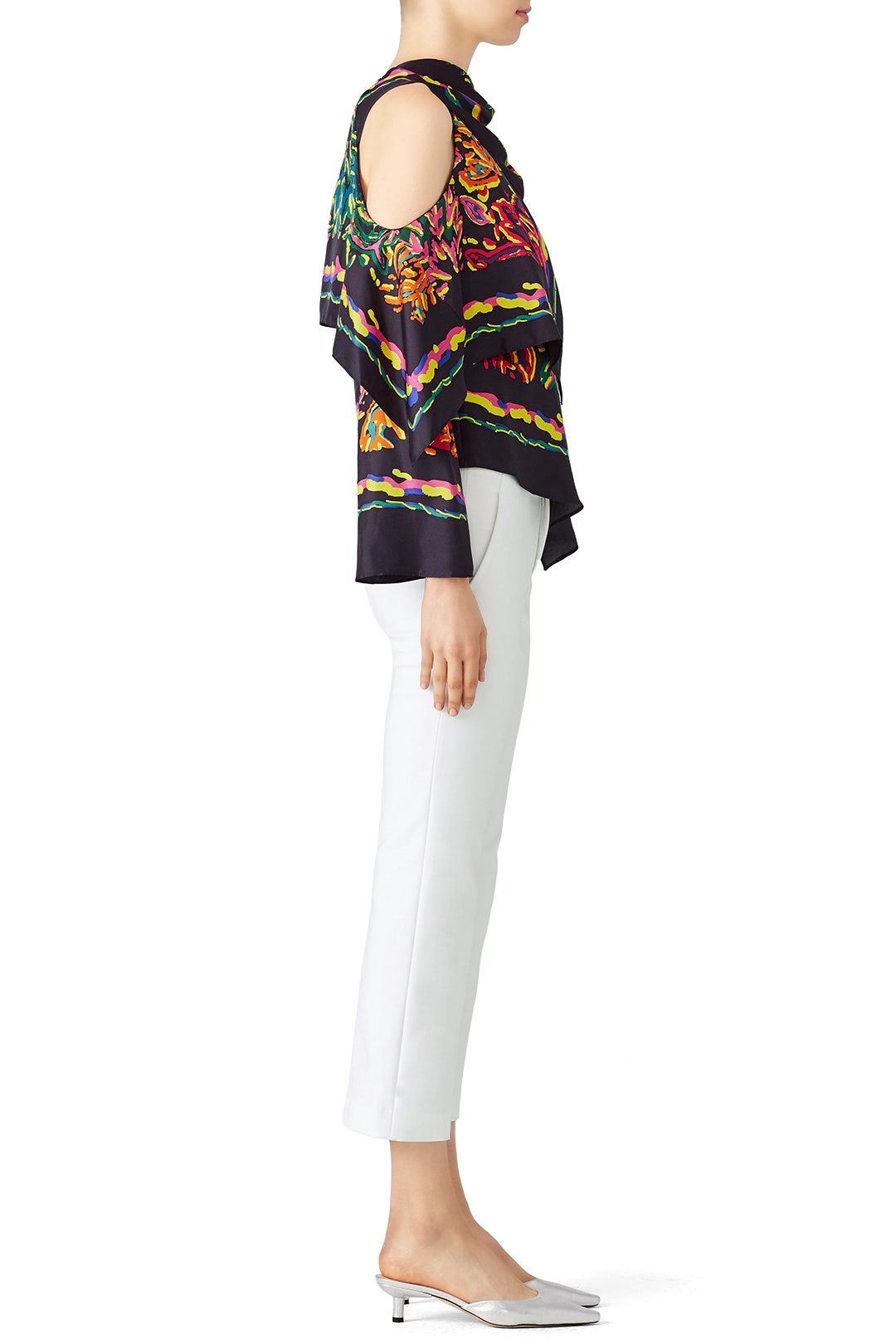 Multi Silk Twill Top by Peter Pilotto 1