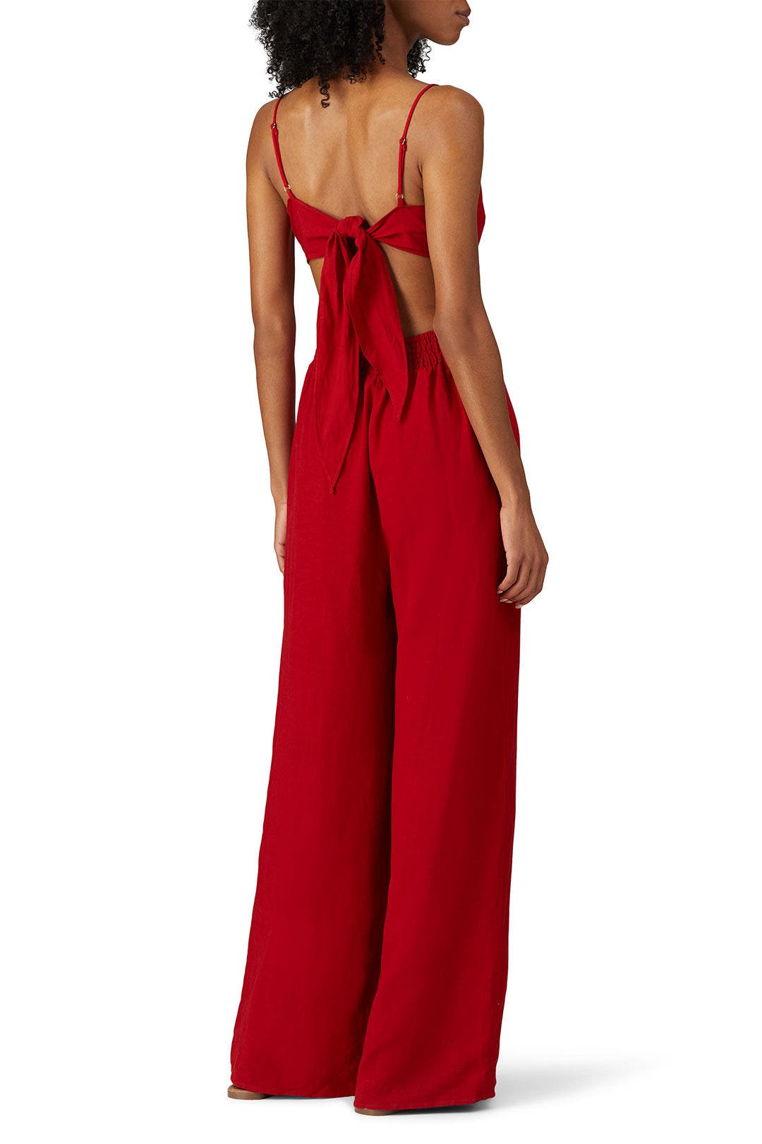 Red Sonia Jumpsuit by léRumi 2