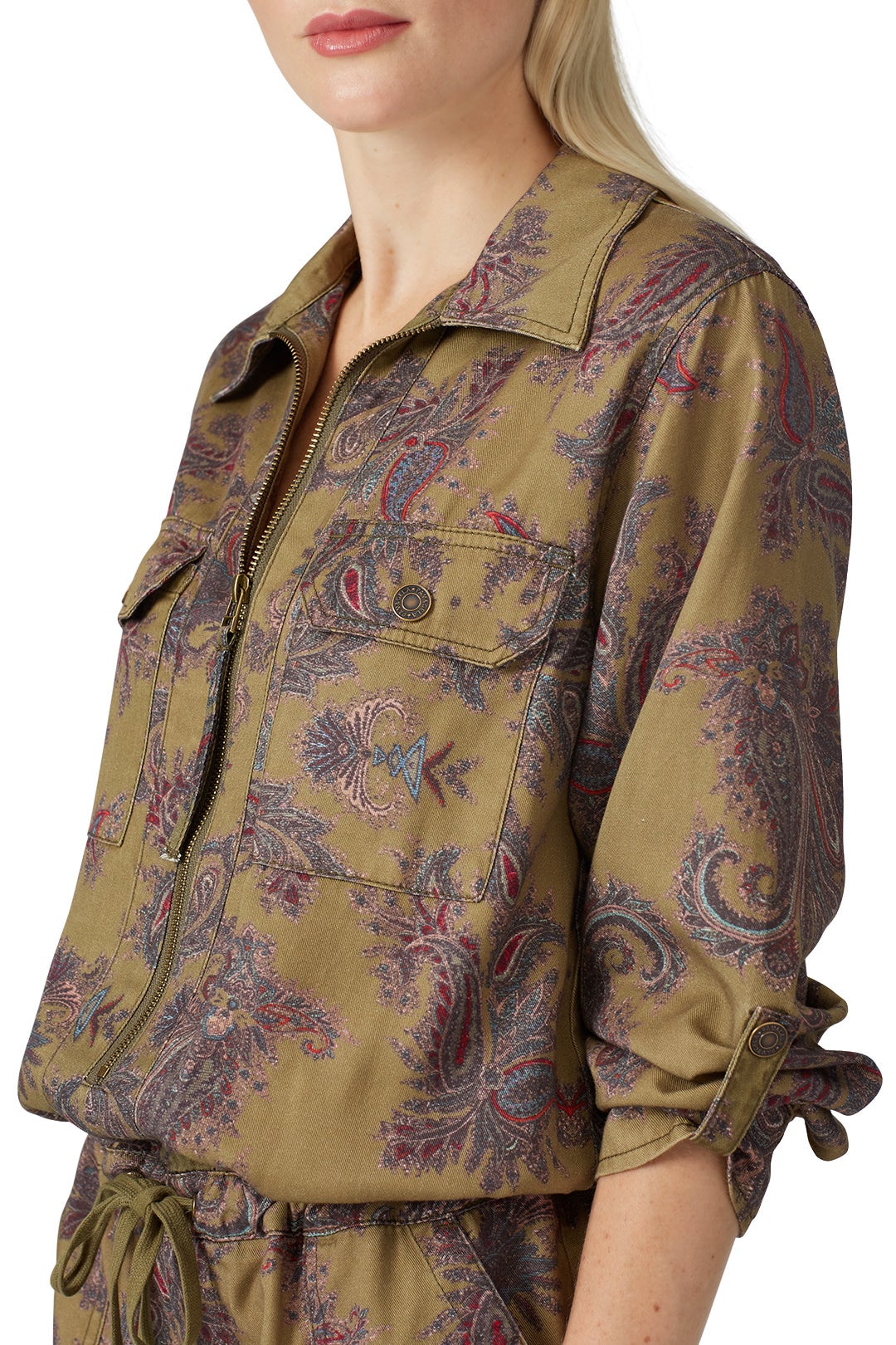 Patch Pocket Romper by Pam & Gela 2