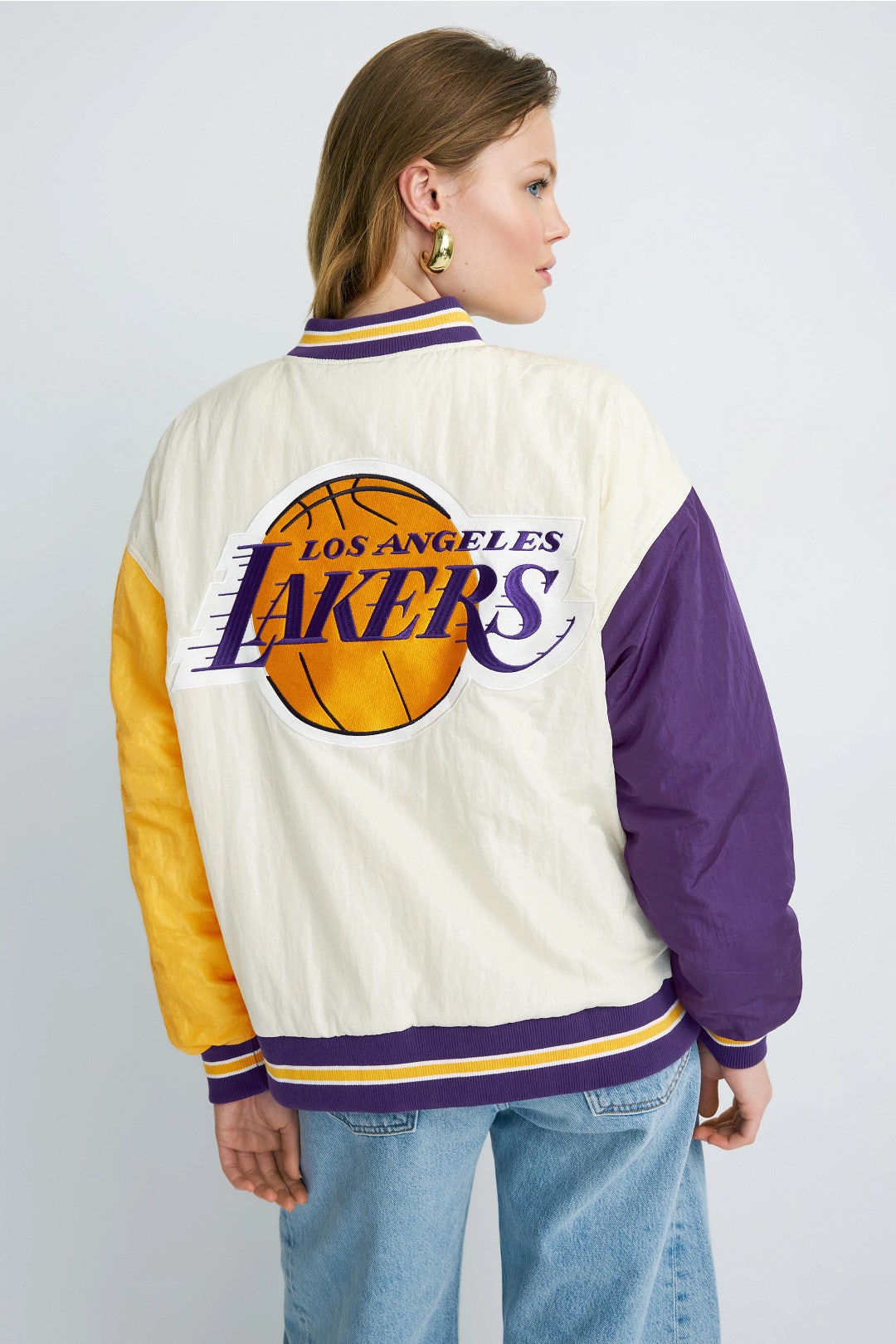 Lakers Bomber Jacket by Terez 2