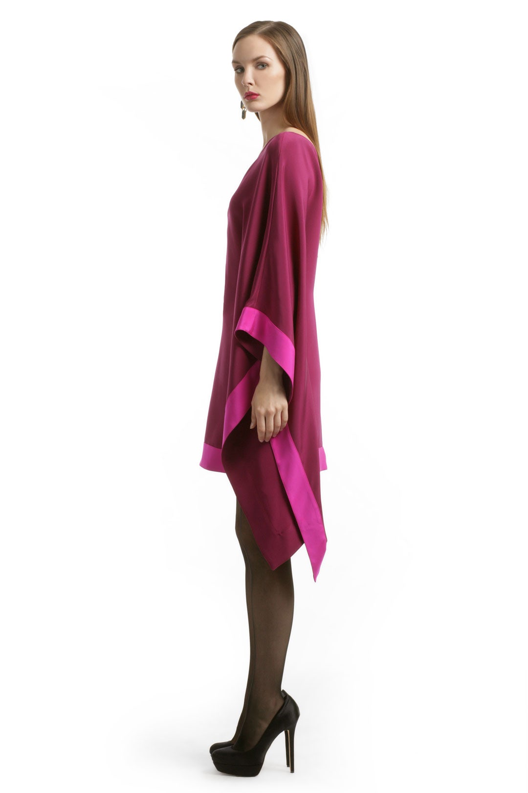 Pink Sapphire Poncho by Jay Godfrey 1