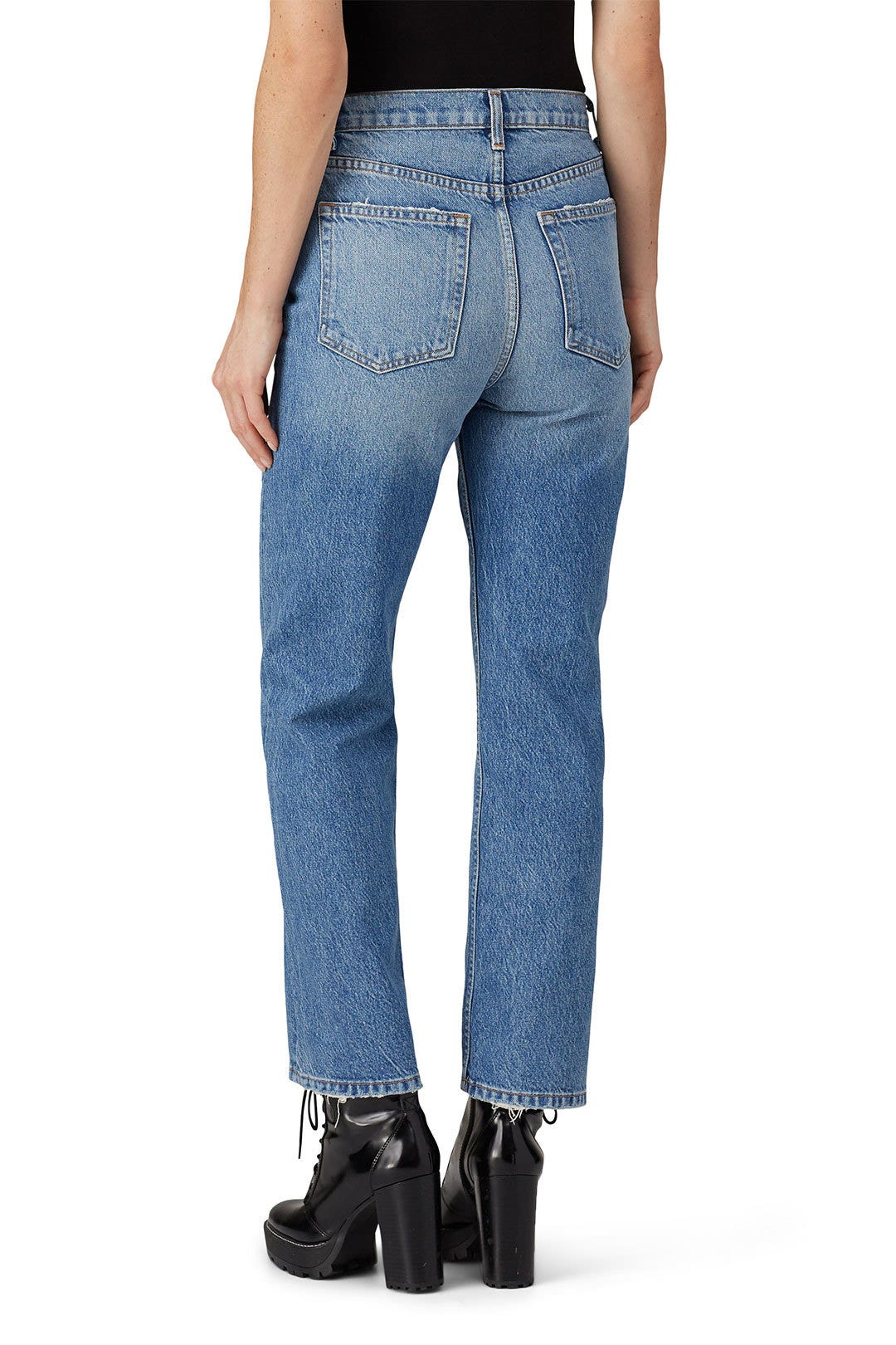 Cynthia Crop High Relaxed Jeans by Reformation 2