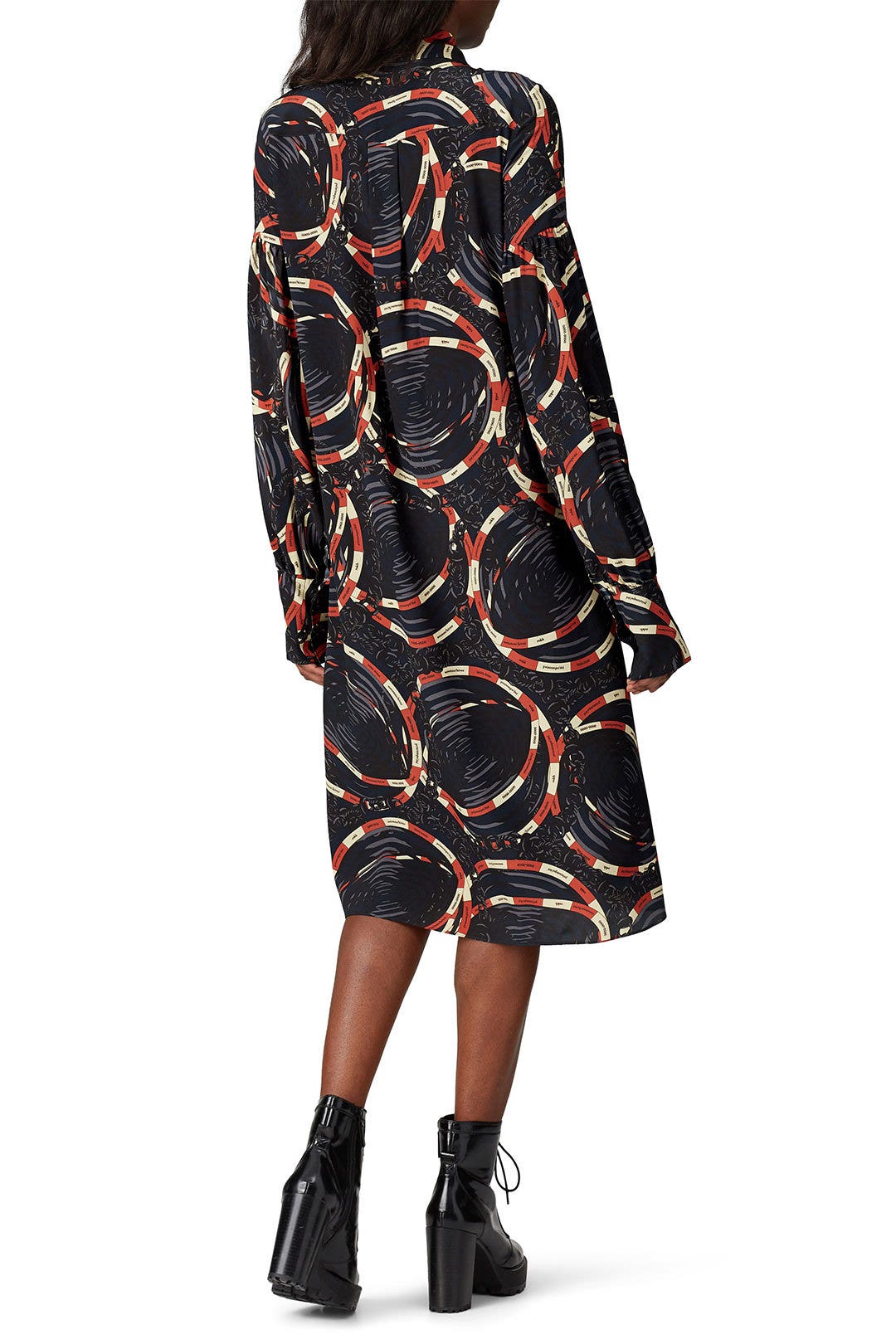 Scarf Frill Dress by rokh 2