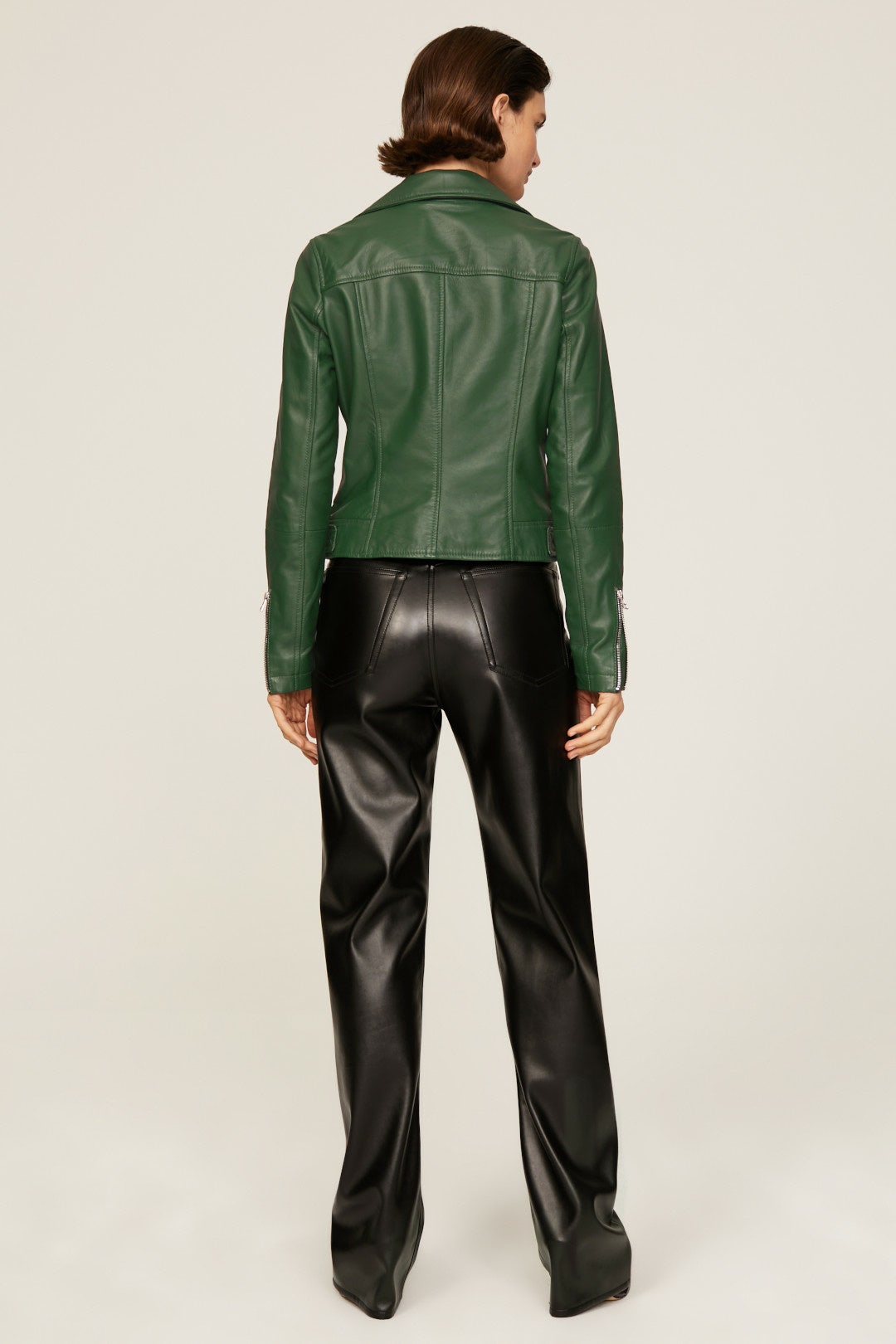 Ivy Leather Jacket by Slate & Willow 2