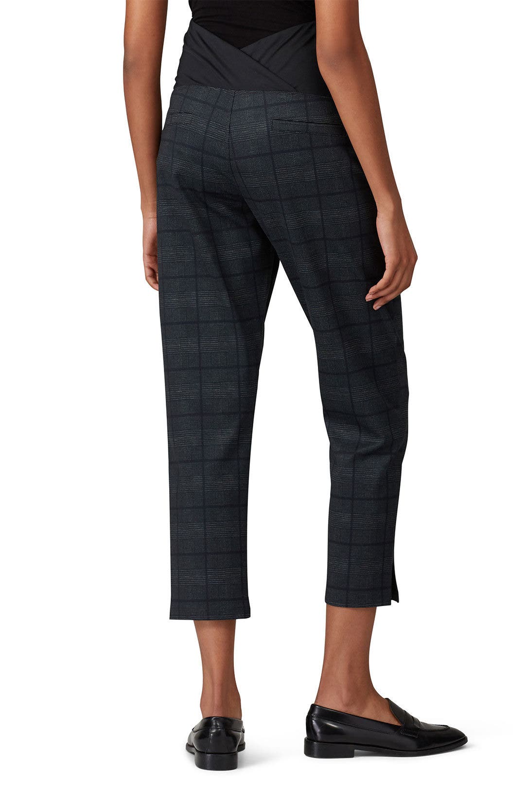 Plaid Maternity Pants by Ingrid & Isabel 2