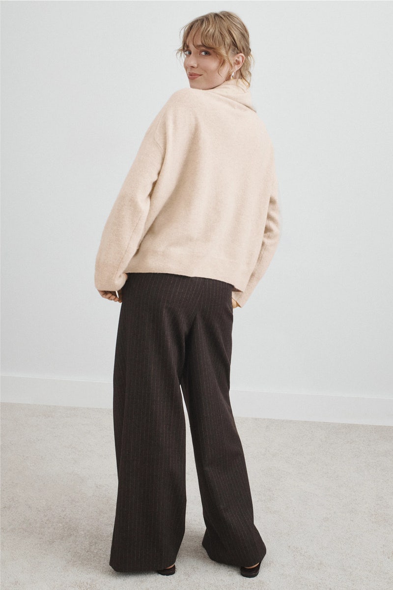 Draped Shawl Sweater by VINCE. - Photo 2