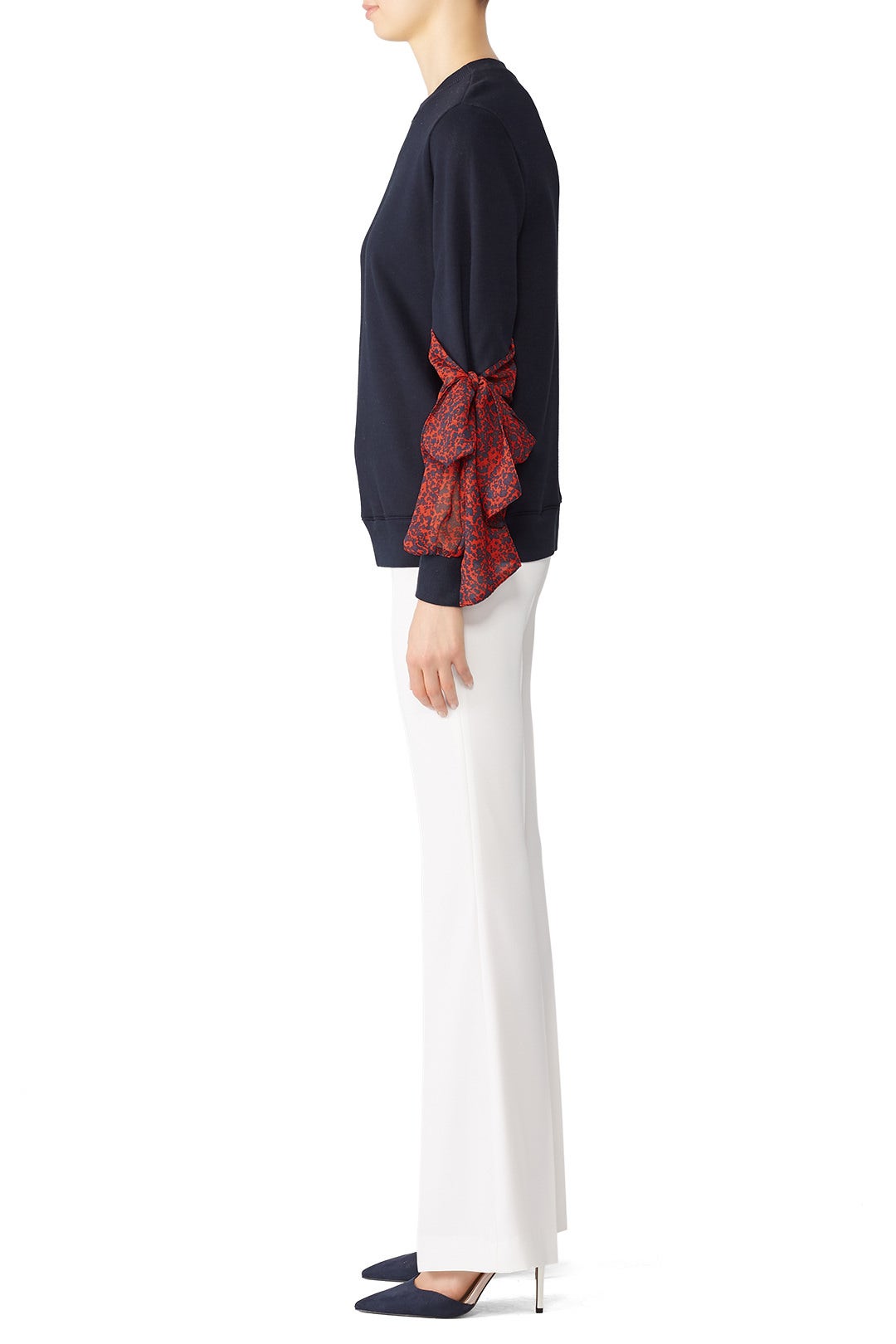 Tie Detailed Pullover by Clu 1