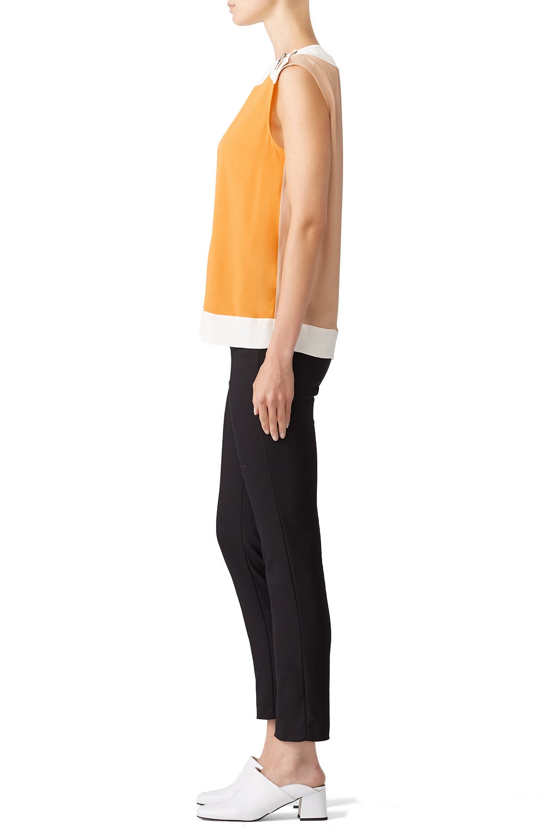 Buttoned Colorblock Top by Marni 1
