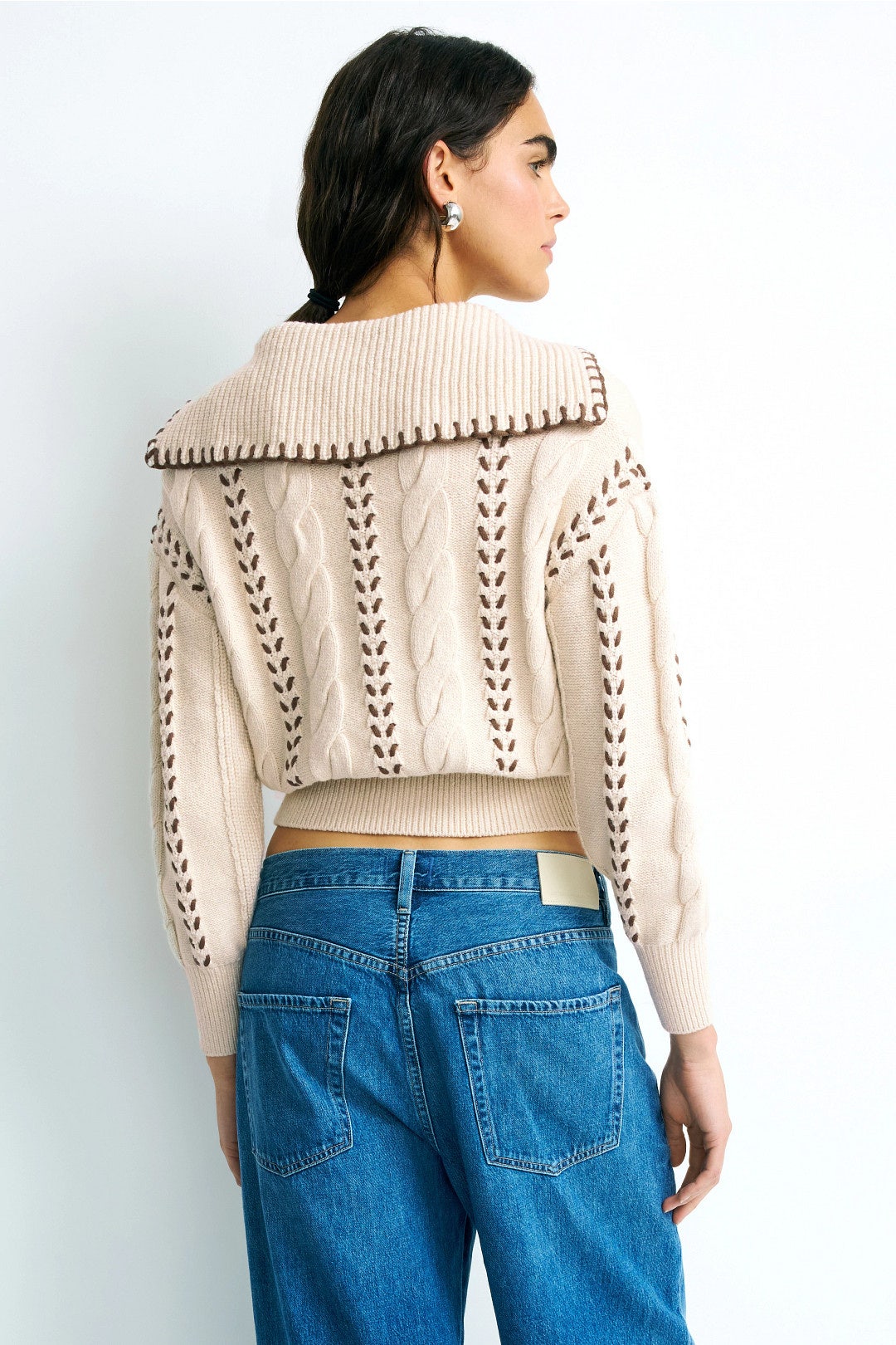 Lune Zip Front Cardigan by Rails 2