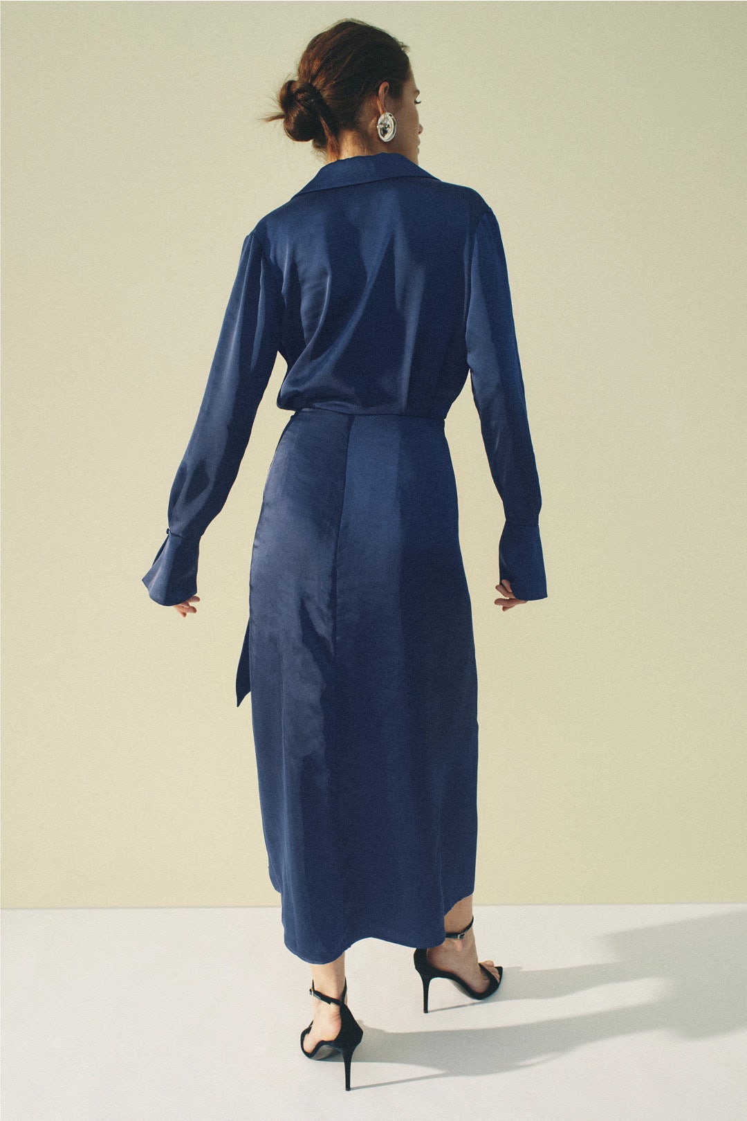 Collared Wrap Dress by SIMKHAI 2