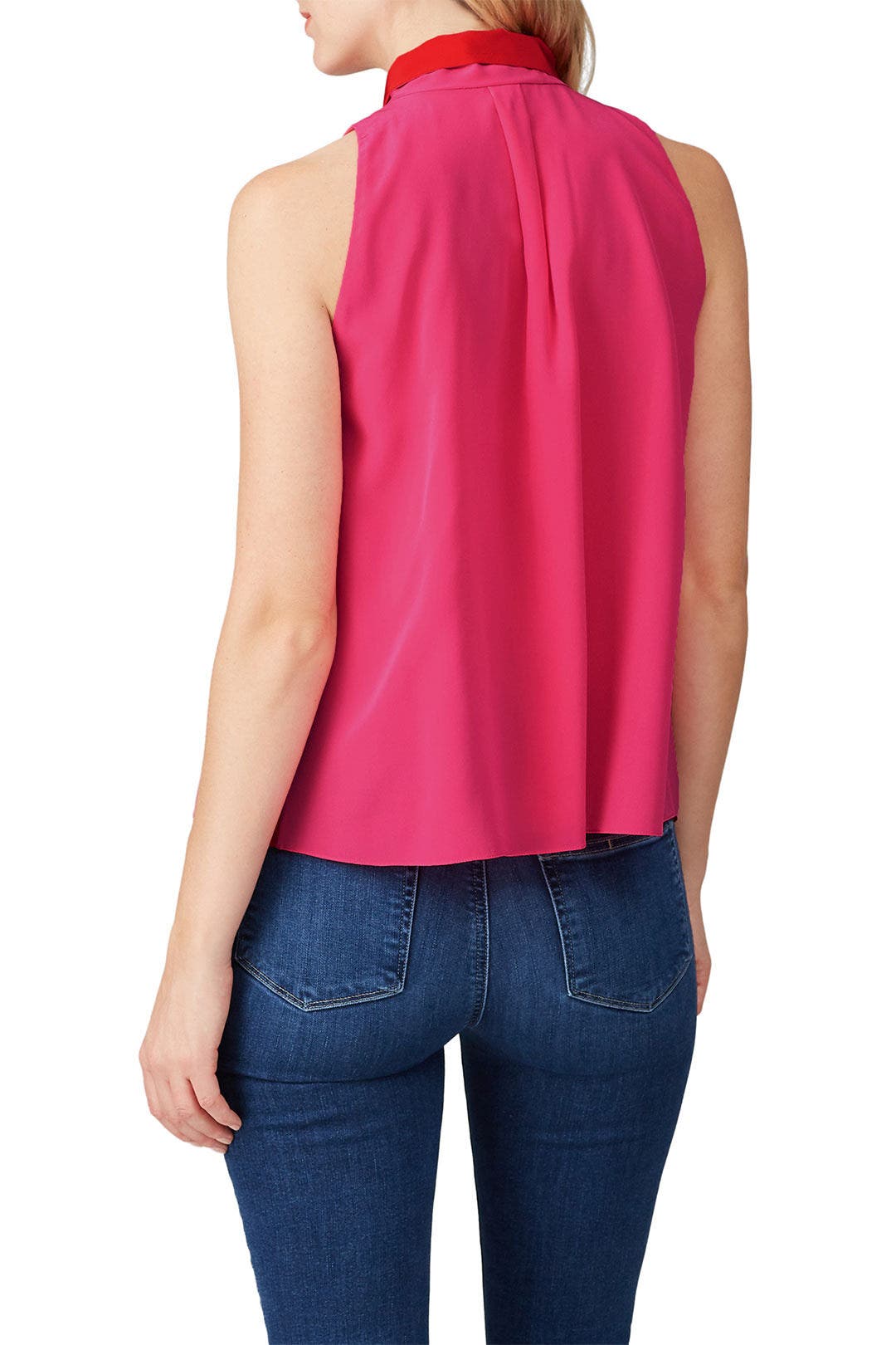 Multi Colorblock Top by Diane von Furstenberg | Rent the Runway