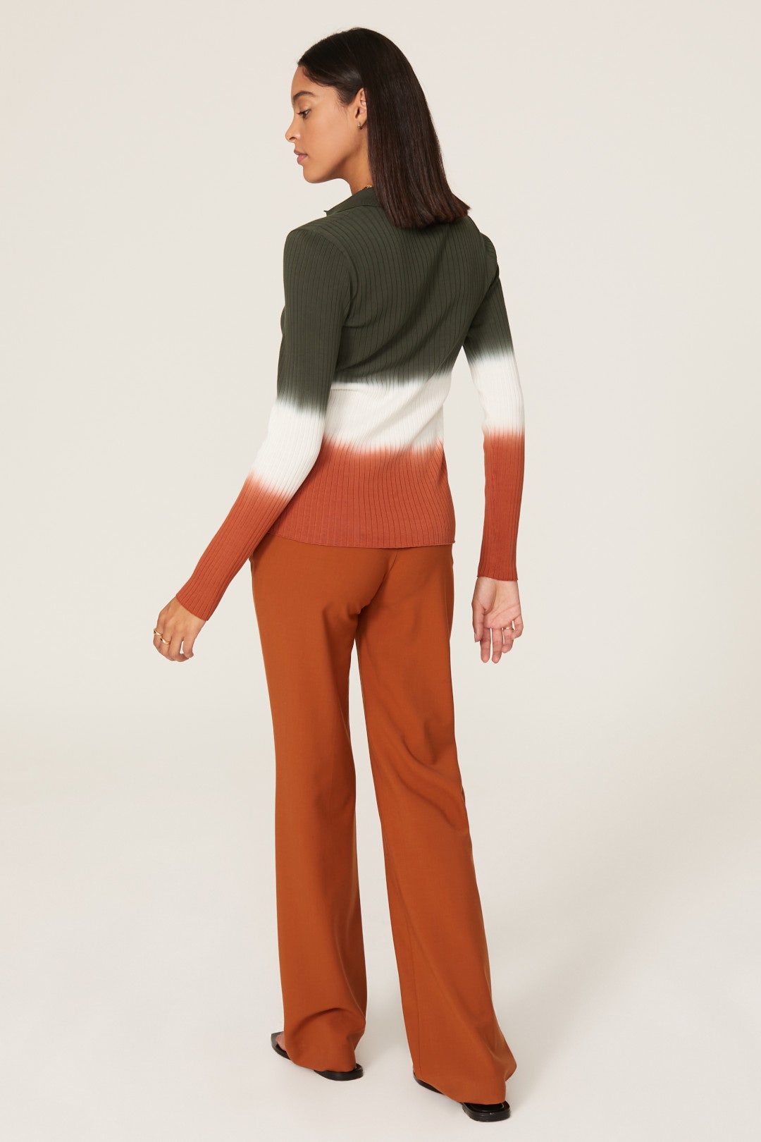 Lisel Rib Knit Polo by Derek Lam 10 Crosby 2