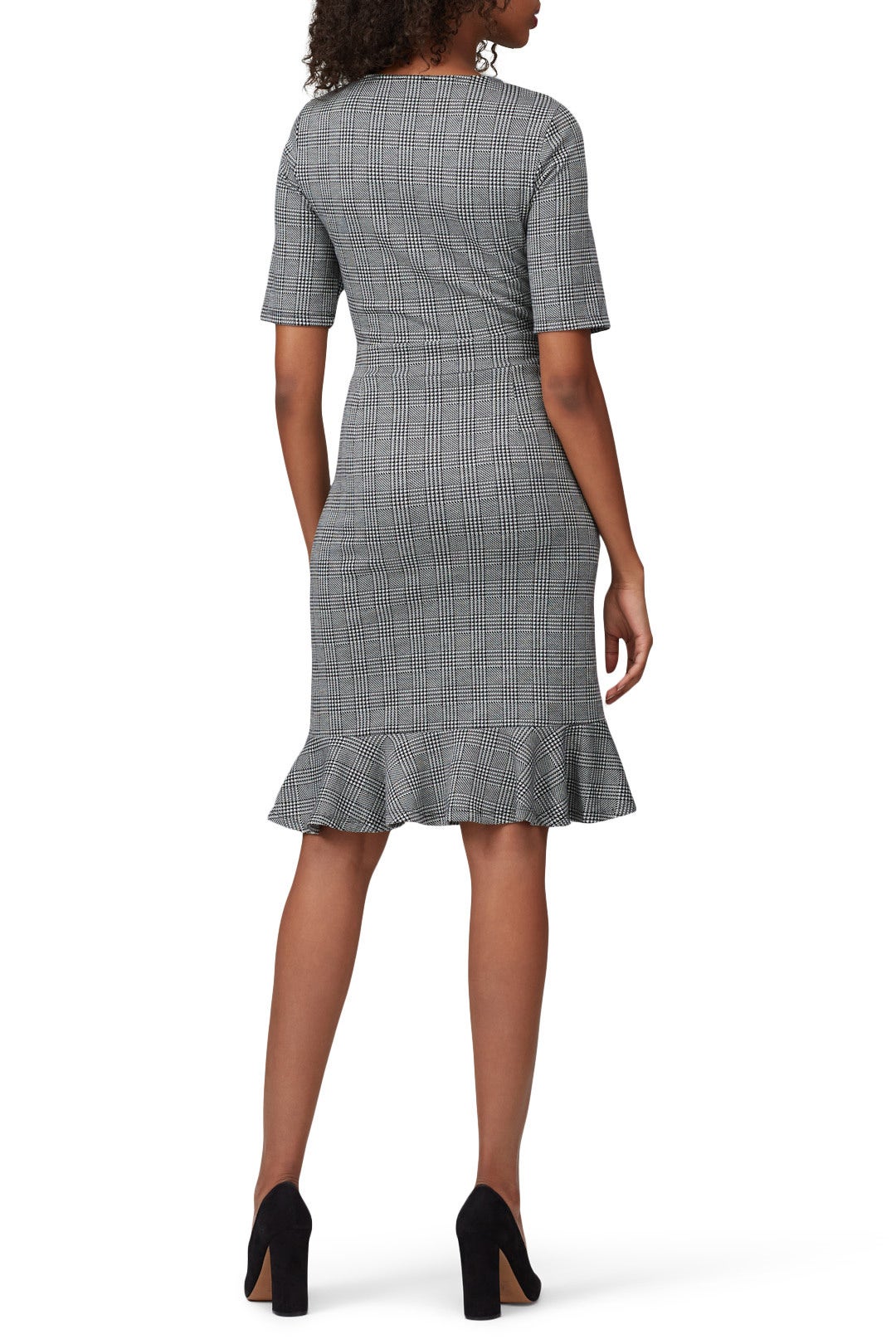 Printed Gia Flounce Hem Dress by Leota 2