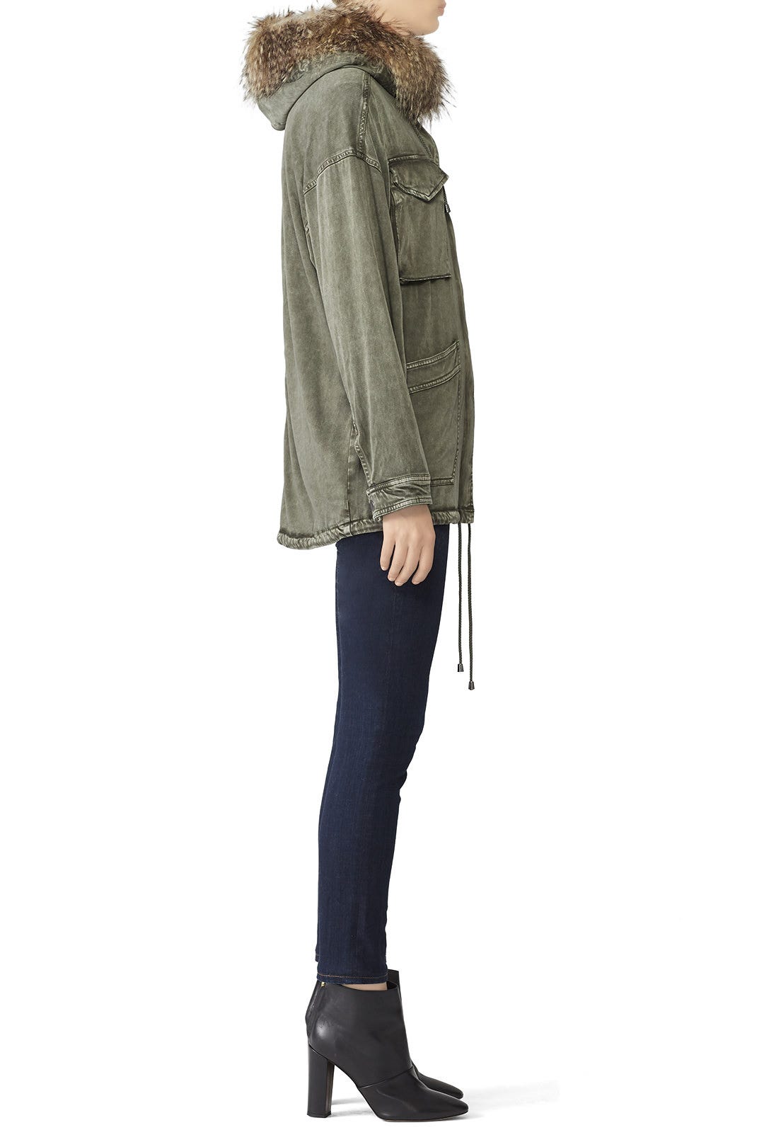 Dune Faux Fur Jacket by Splendid 2