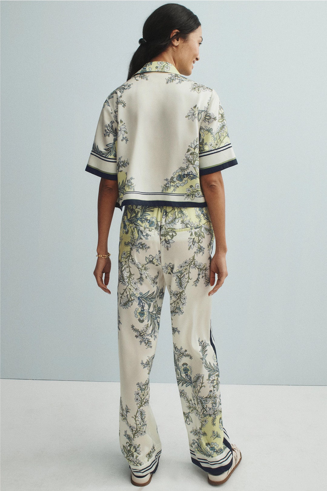 Clean Spruce Button Front Top by Veronica Beard 2