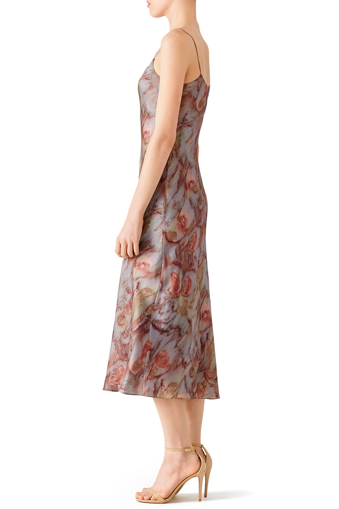 Watercolor Slip Dress by VINCE. 2