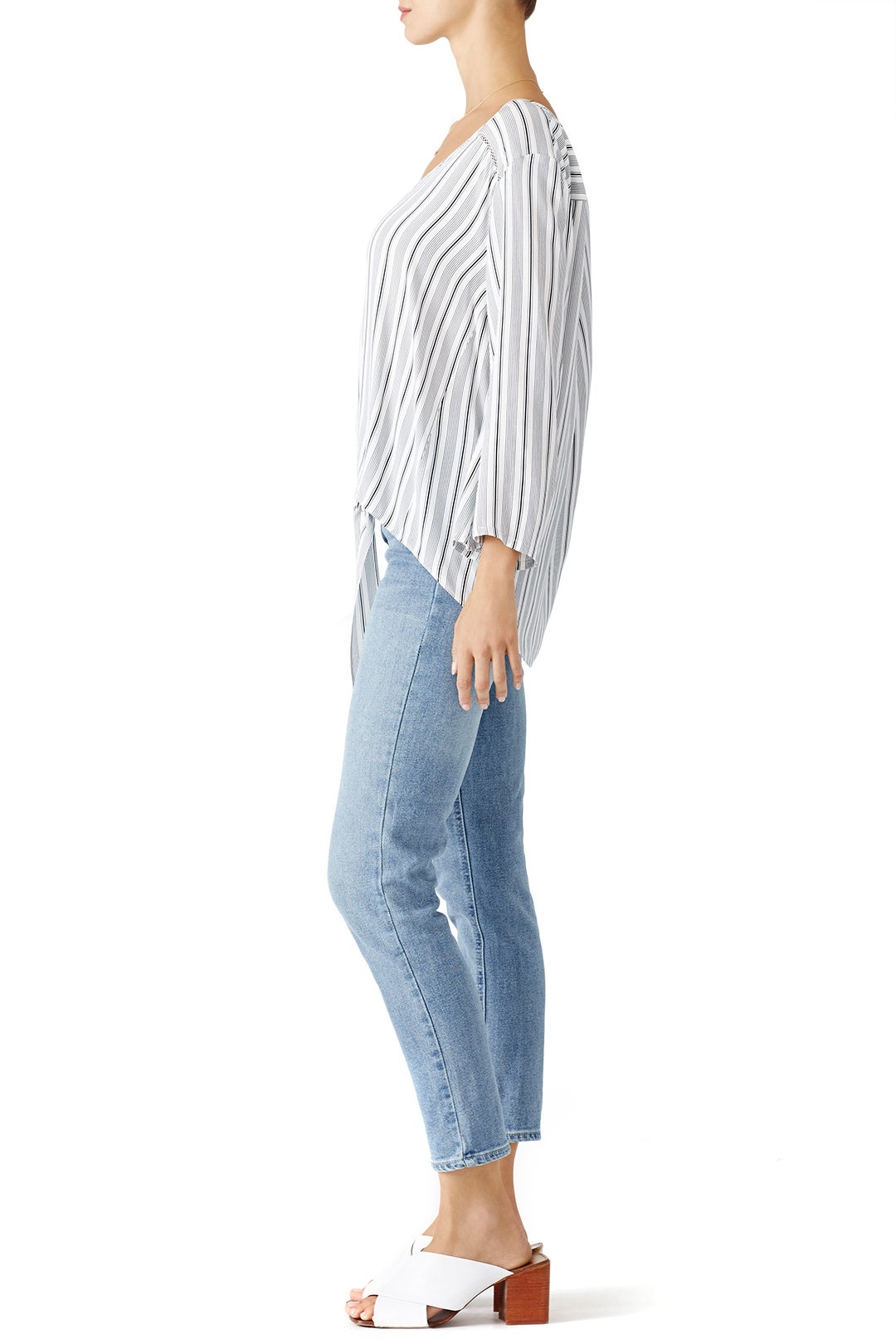 Striped Mally Top by Waverly Grey 1