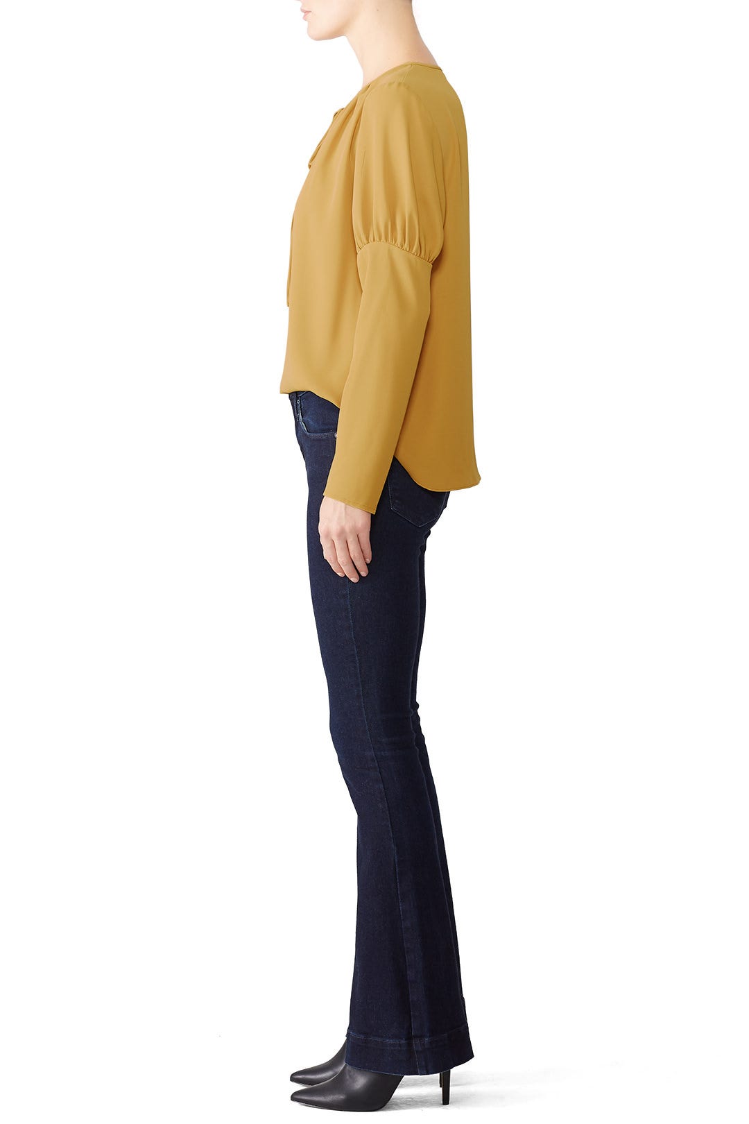 Yellow Melanie Top by Amanda Uprichard 2