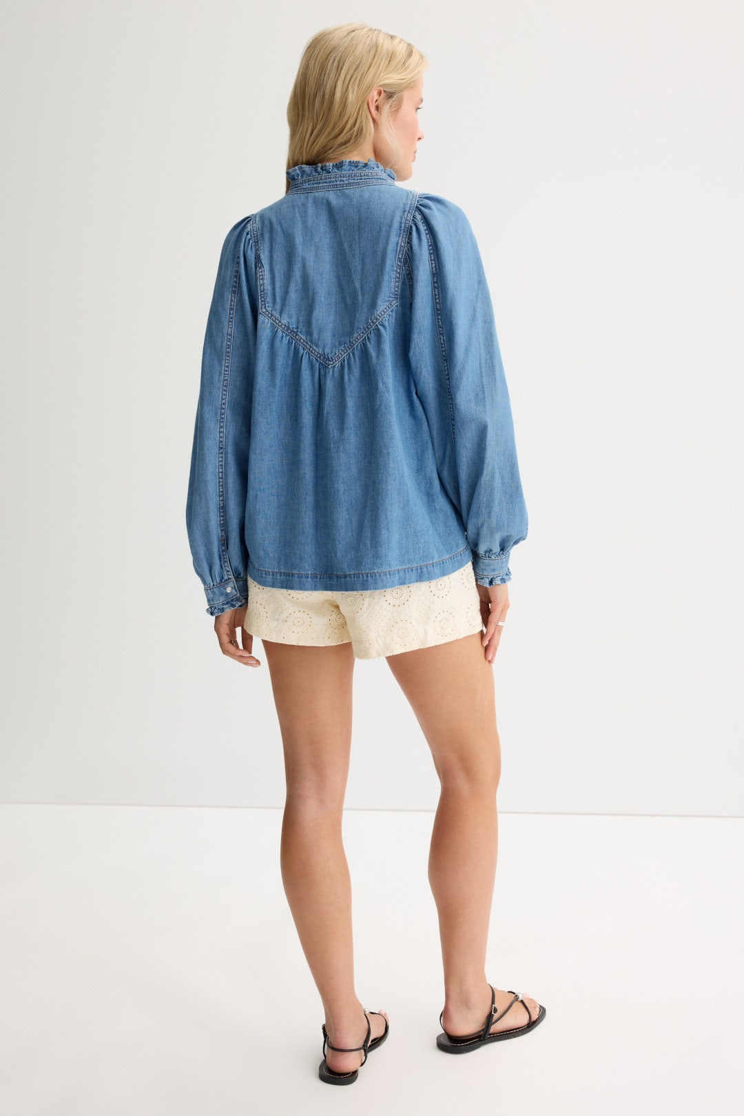 Denim Lay Top