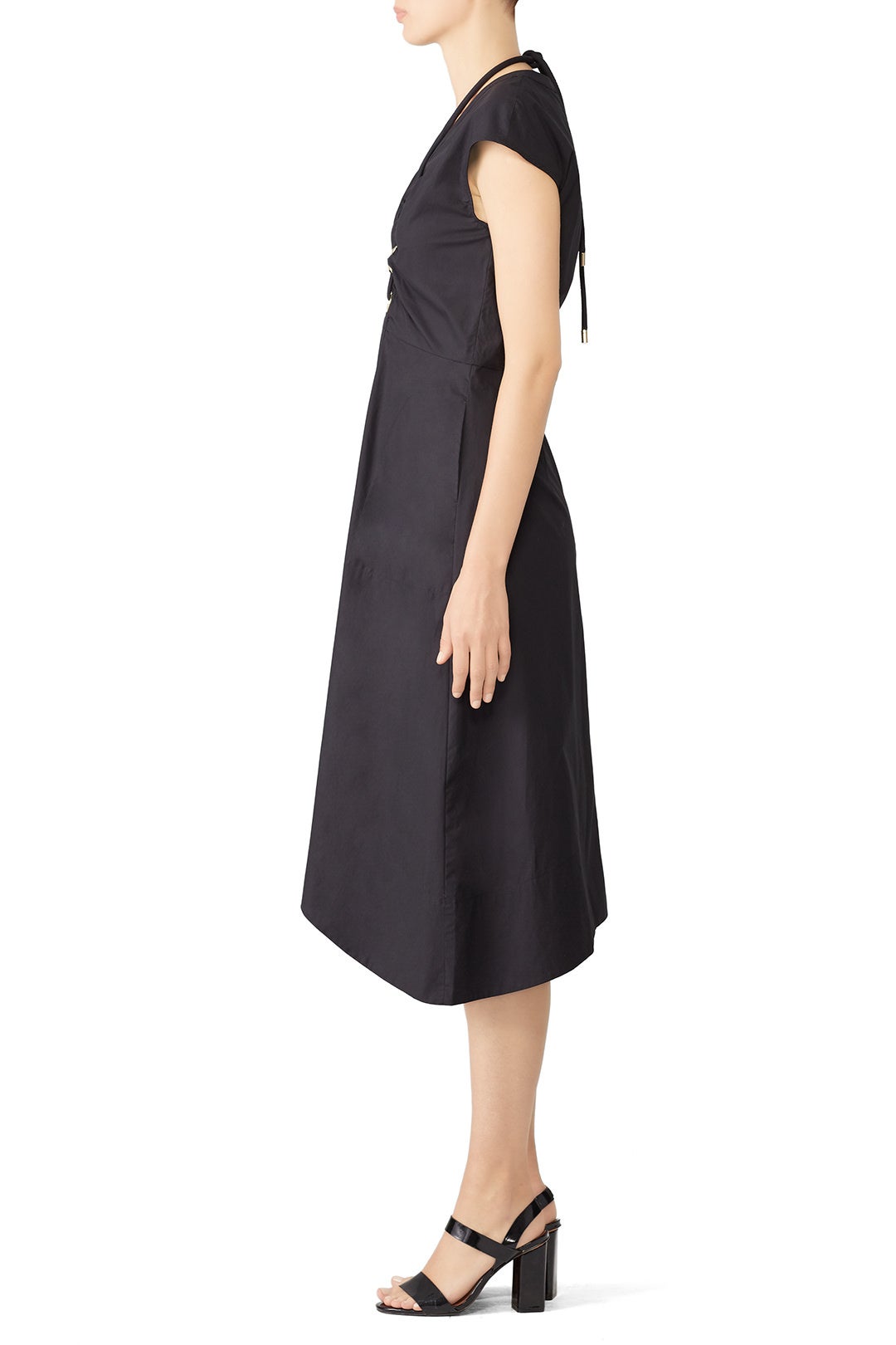 Black Grommet Dress by Derek Lam 10 Crosby 2