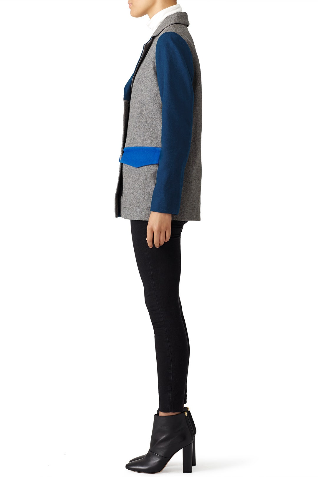 Archie Colorblock Coat by Ellie Mae 1