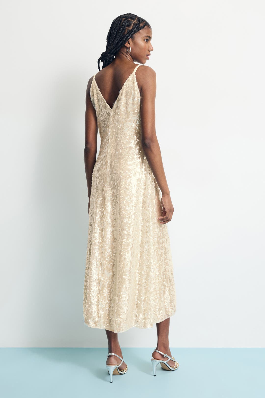 【関税込み】PHILOSOPHY Sequin long dress Philosophy di Lorenzo Serafini Sequin Long Dress | italist